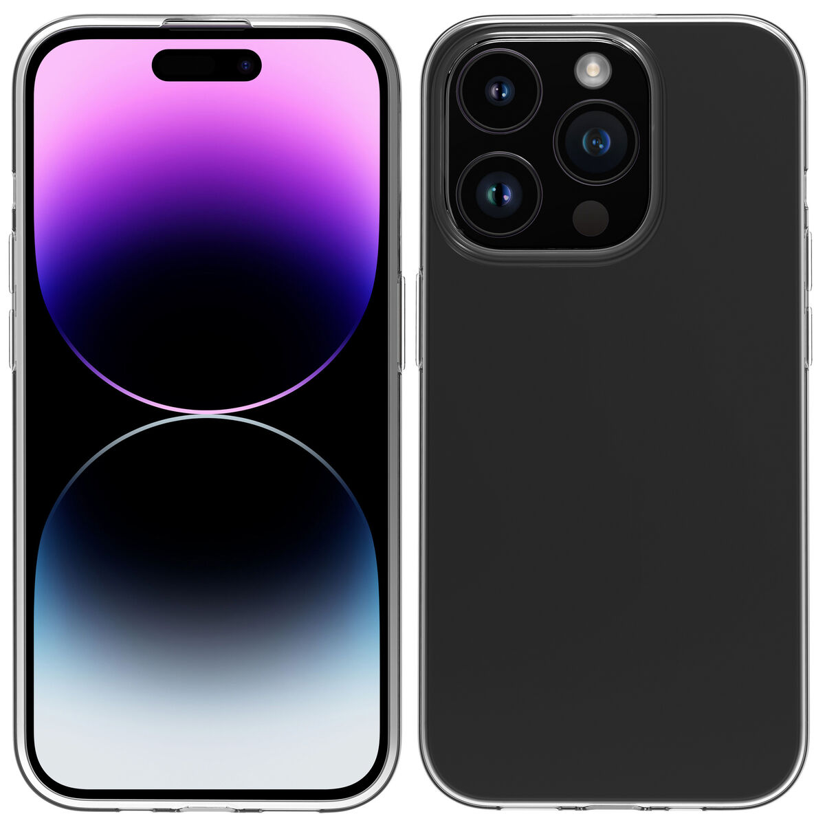 Mobile cover Muvit for Change iPhone 15 Pro Clear