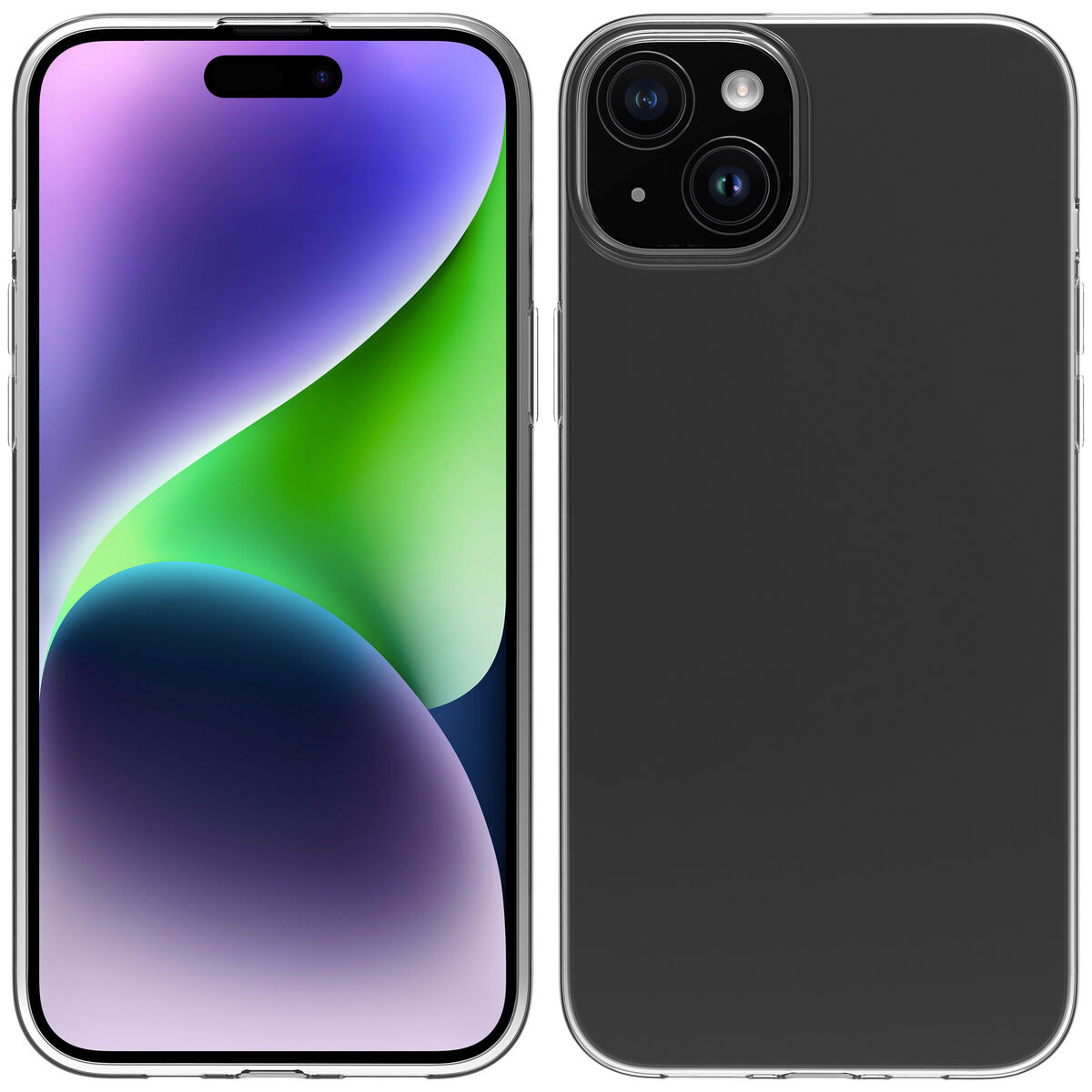 Mobile cover Muvit for Change iPhone 15 Plus Clear iPhone 15 Plus