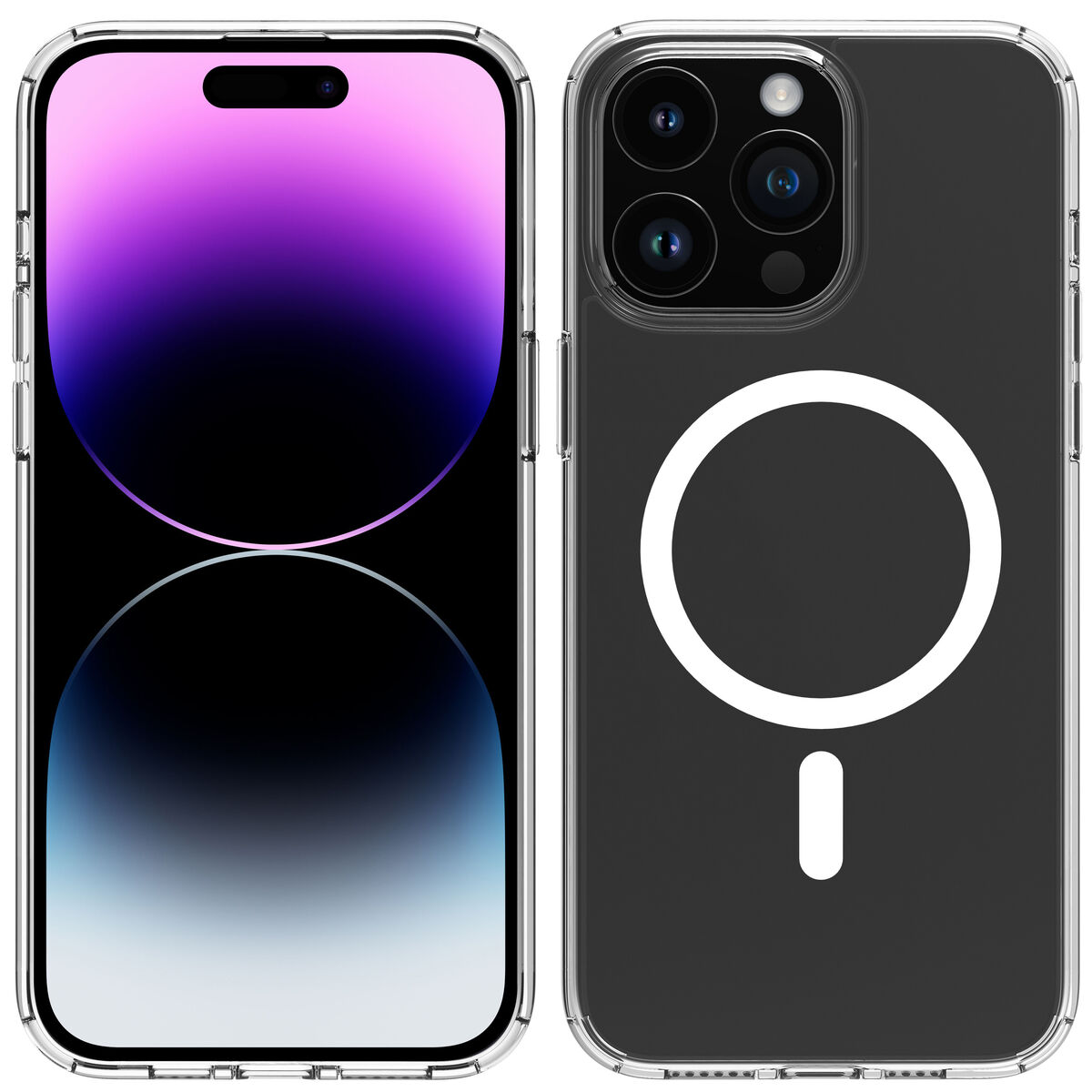 Mobile cover Muvit for Change iPhone 15 Pro Max Clear Magnetic