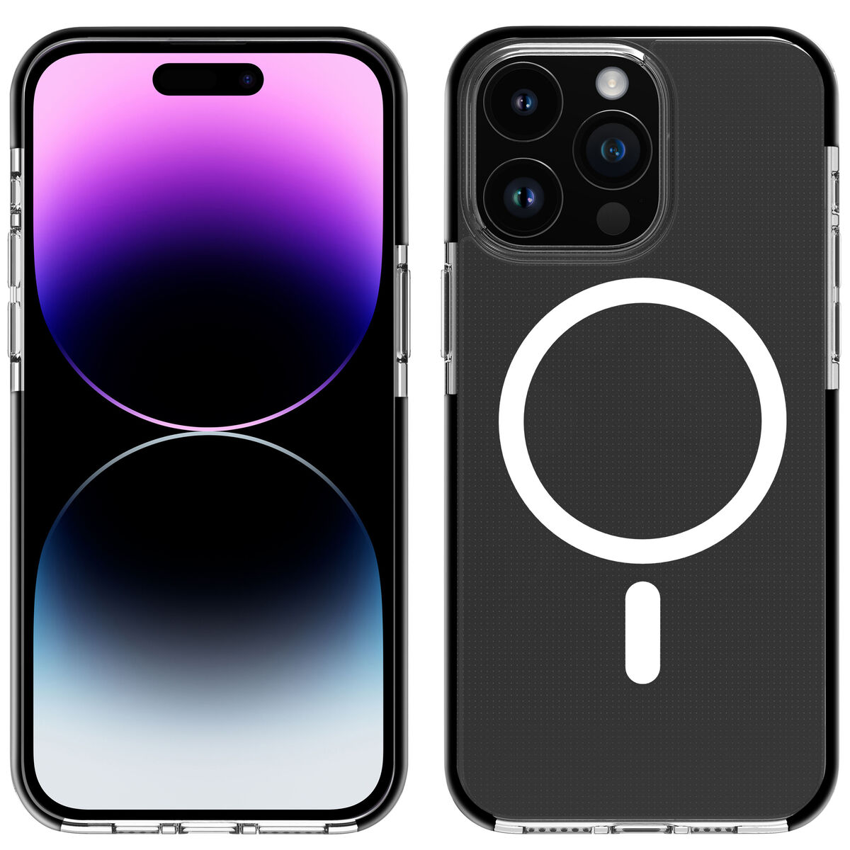 Mobile cover Muvit for Change iPhone 15 Pro Clear Magnetic