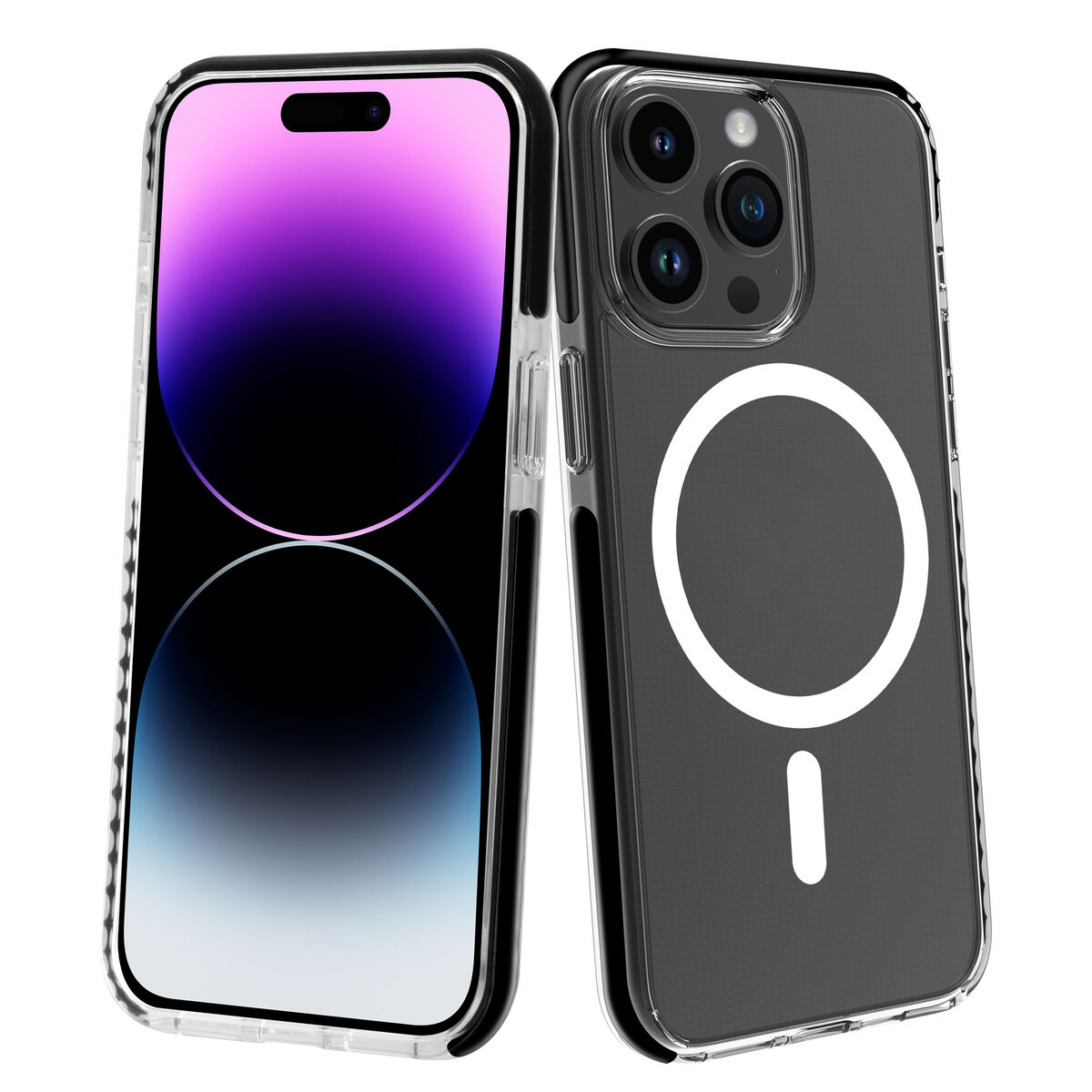 Mobile cover Muvit for Change iPhone 15 Pro Clear Magnetic