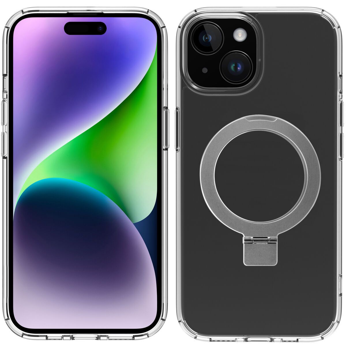 Mobile cover Muvit for Change iPhone 15 Clear iPhone 15 Magnetic