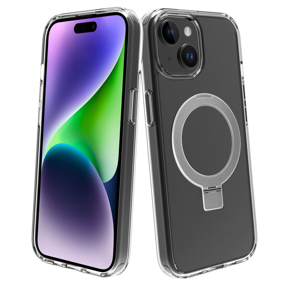 Mobile cover Muvit for Change iPhone 15 Clear iPhone 15 Magnetic