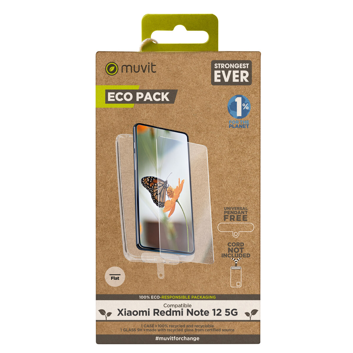 Mobile Case and Protector Muvit for Change Xiaomi Redmi Note 12 5G Mobile Case and Protector Muvit for Change Xiaomi Redmi Note 12 5G