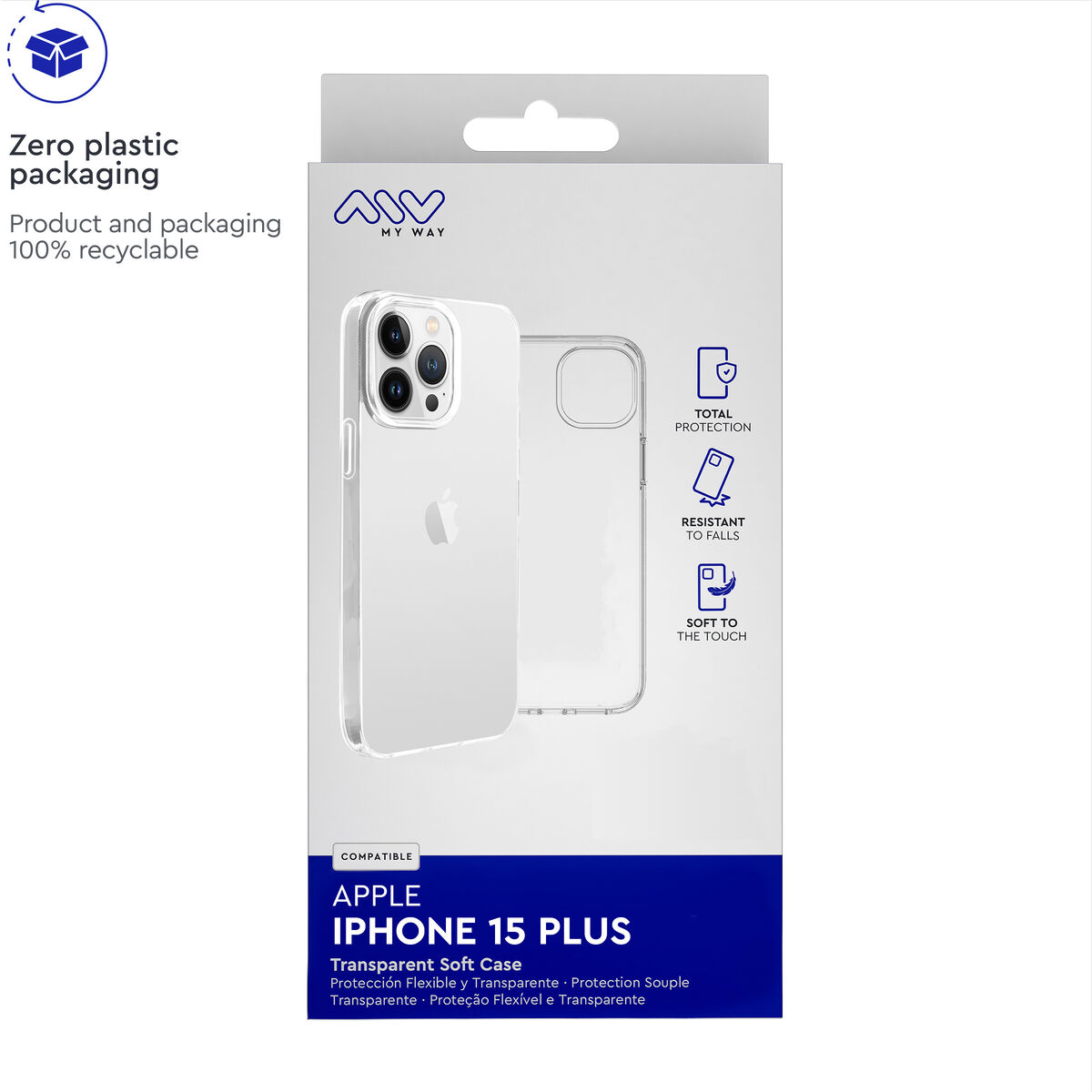 Mobile cover Myway iPhone 15 Plus