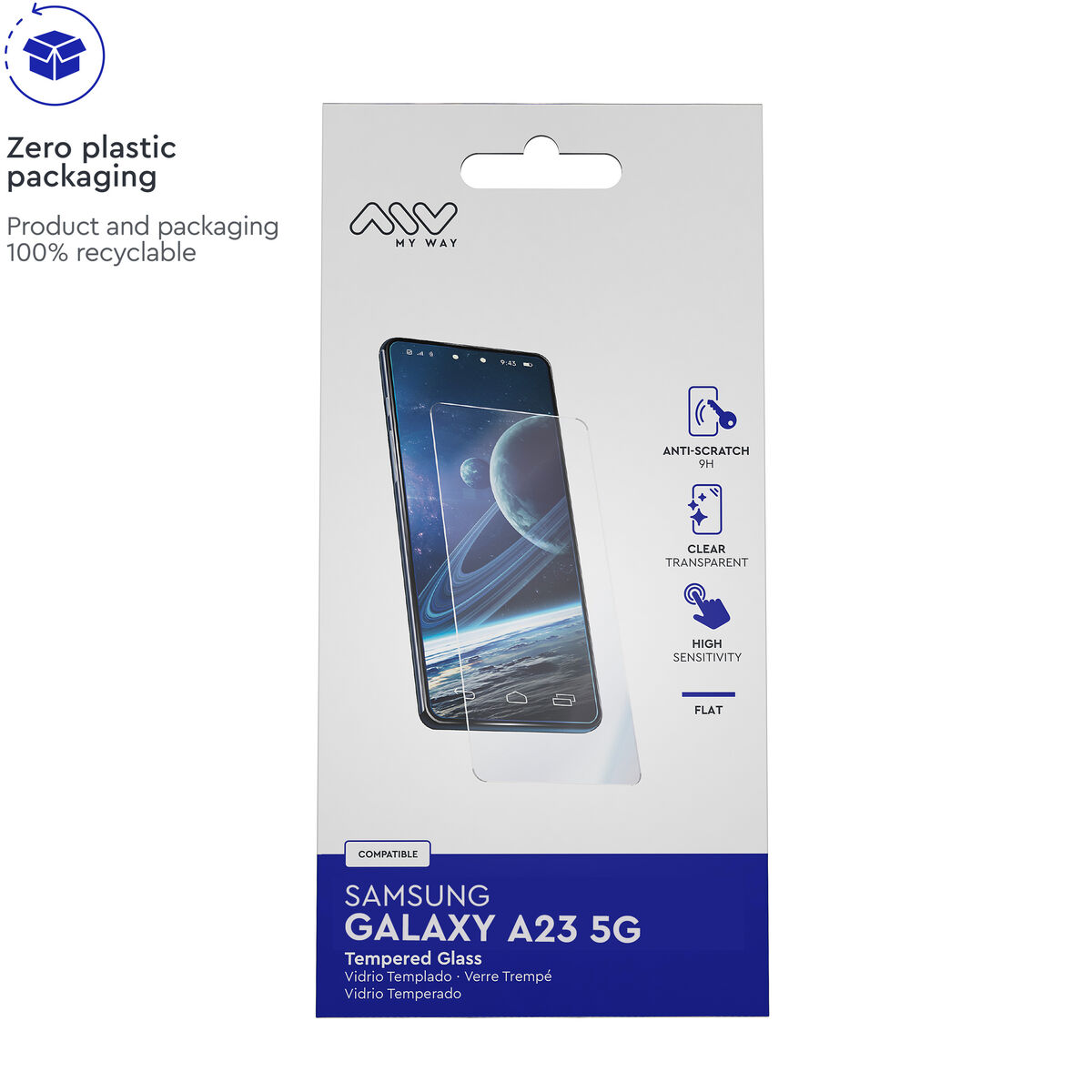 Mobile Case and Protector Myway Galaxy A23 5G/4G Samsung Galaxy A23