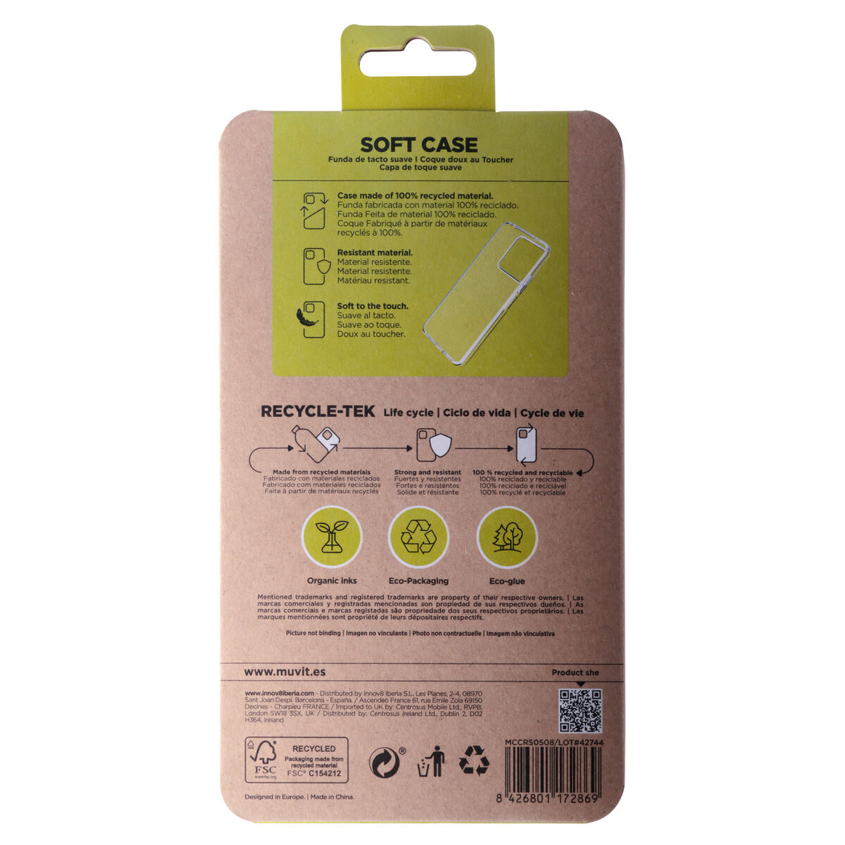 Mobile cover Muvit for Change Redmi Note 13 5G