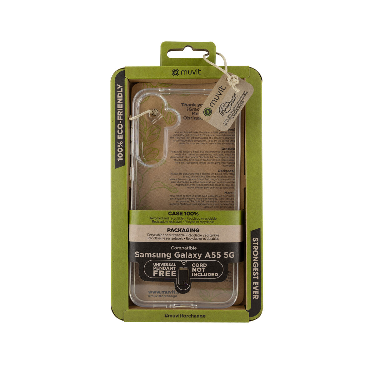 Mobile cover Muvit for Change Galaxy A55 5G