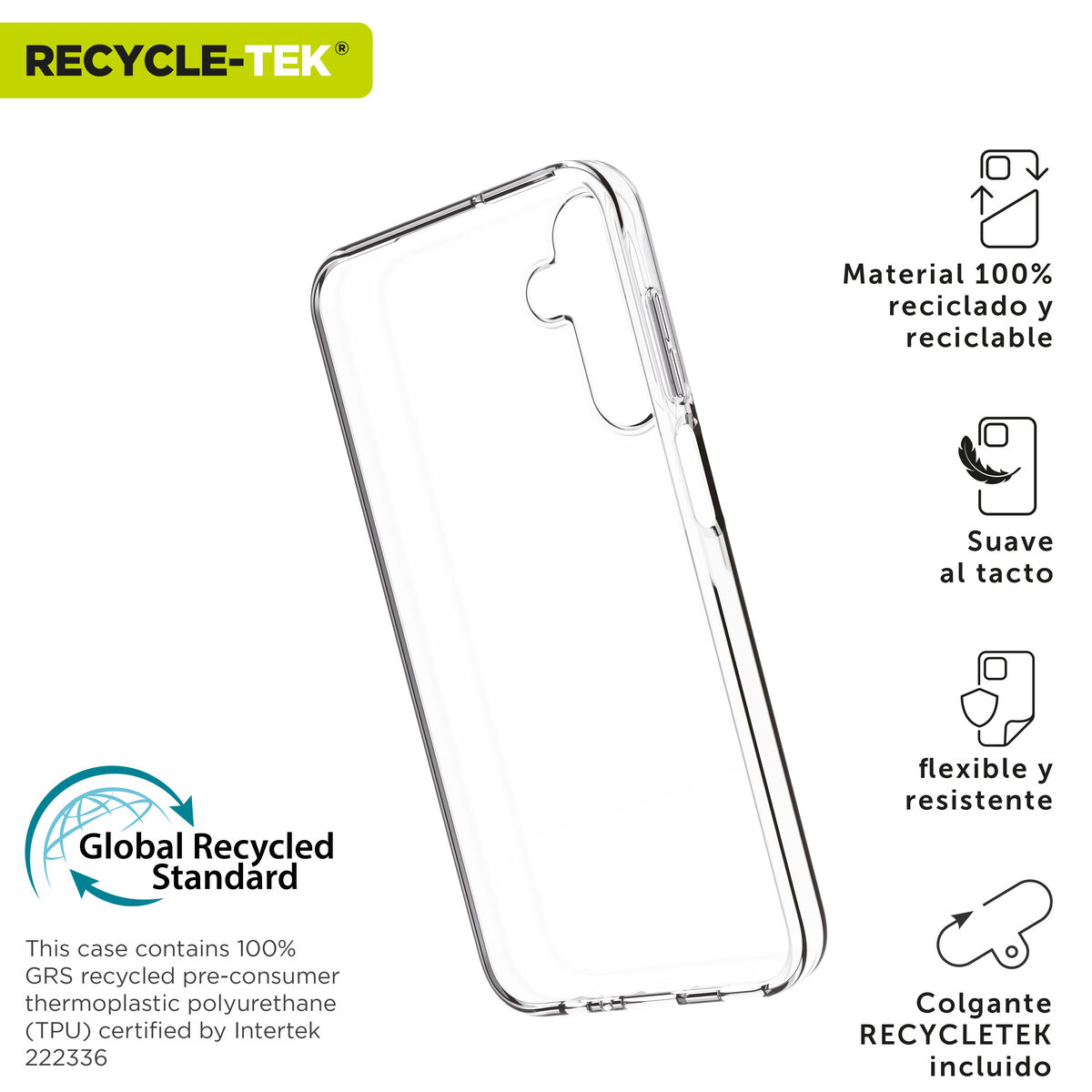 Mobile cover Muvit for Change Galaxy A15 Samsung Galaxy A14 5G