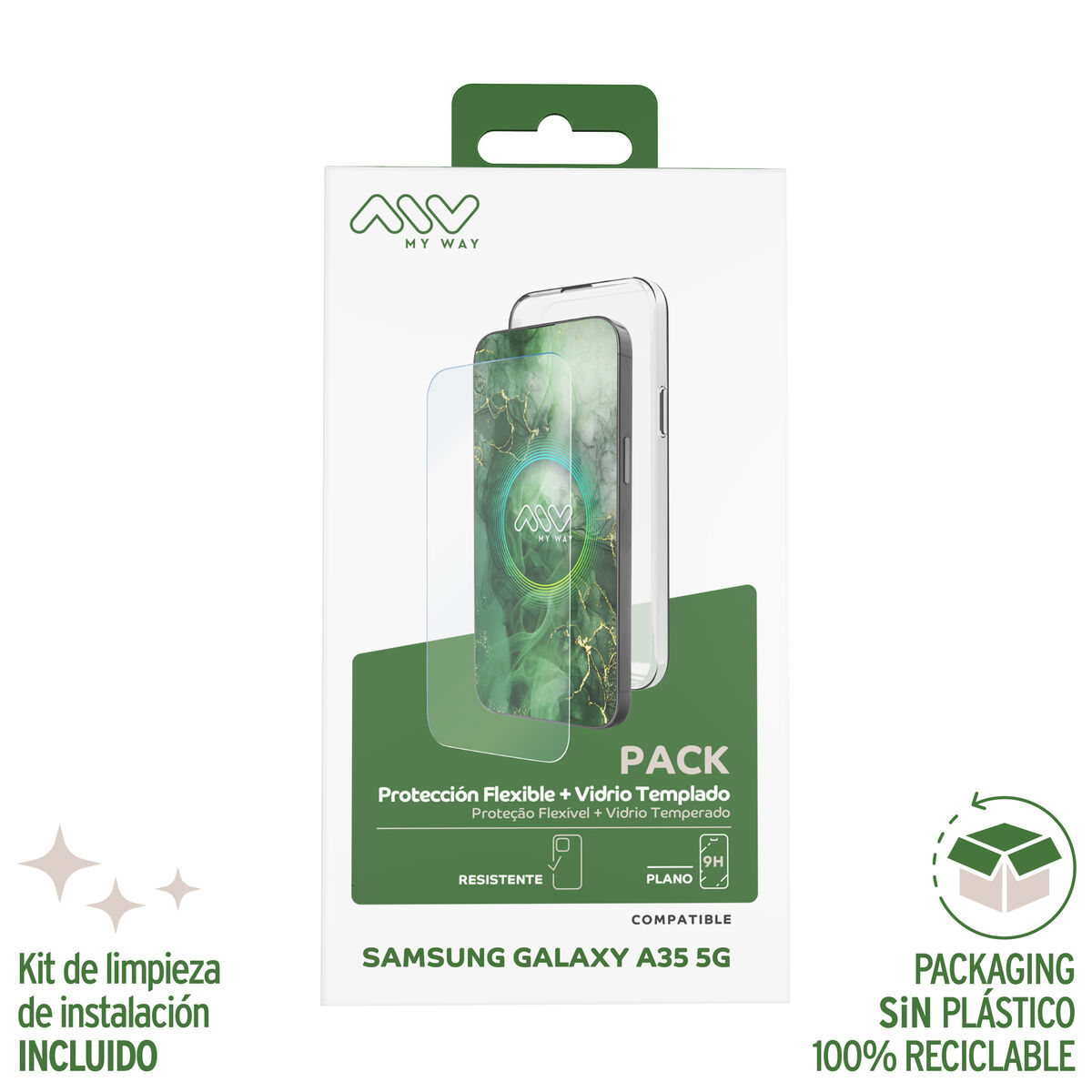 Mobile Case and Protector Myway Galaxy A25 5G Samsung Galaxy A24 5G