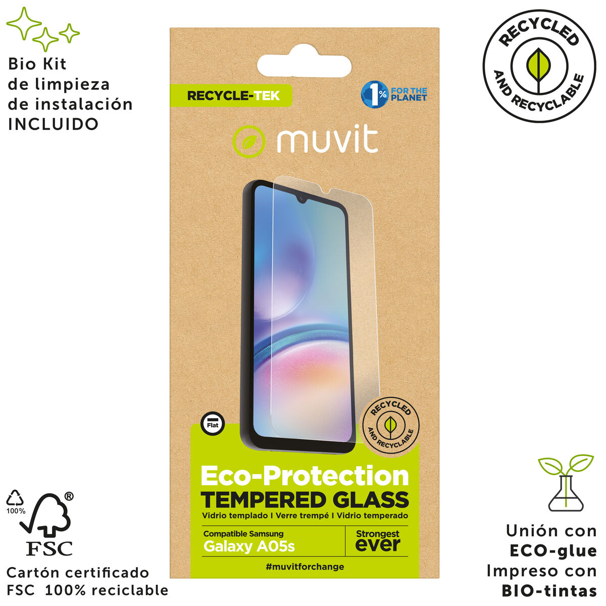 Mobile Screen Protector Muvit for Change Galaxy A05S