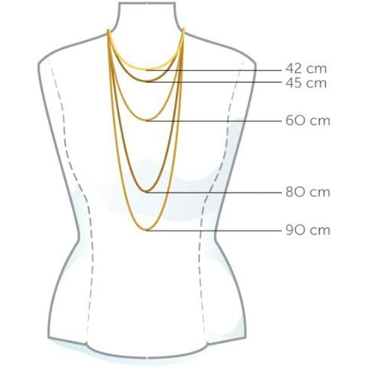 Ladies’ Necklace Majorica 09859.01.1.021.010.1