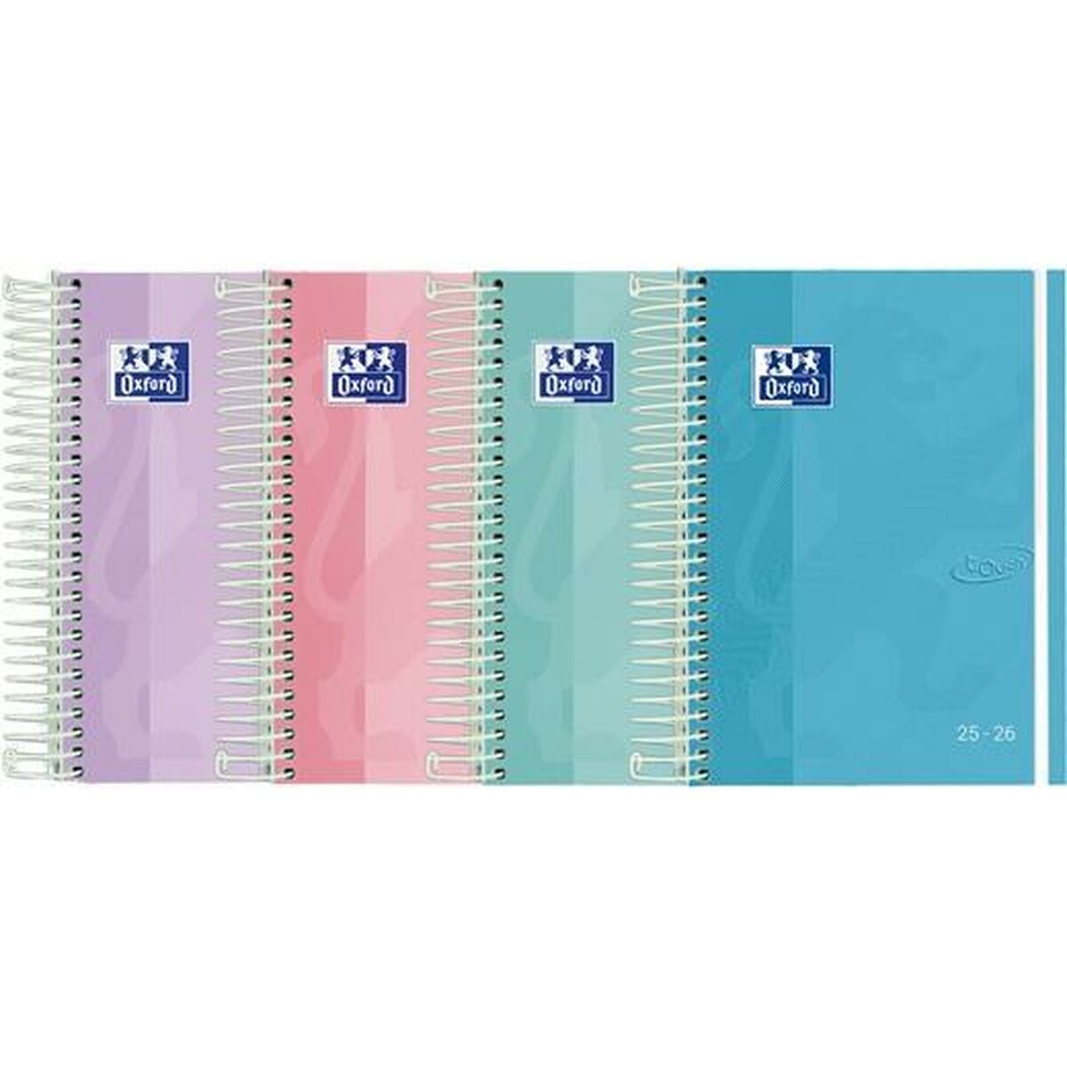 Diary Oxford TOUCH 1/8 12 x 18 cm 2025-2026 (8 Units)