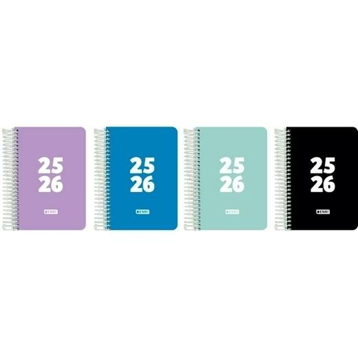 Diary ENRI Teens 1/4 15 x 21 cm 2025-2026 (4 Units)