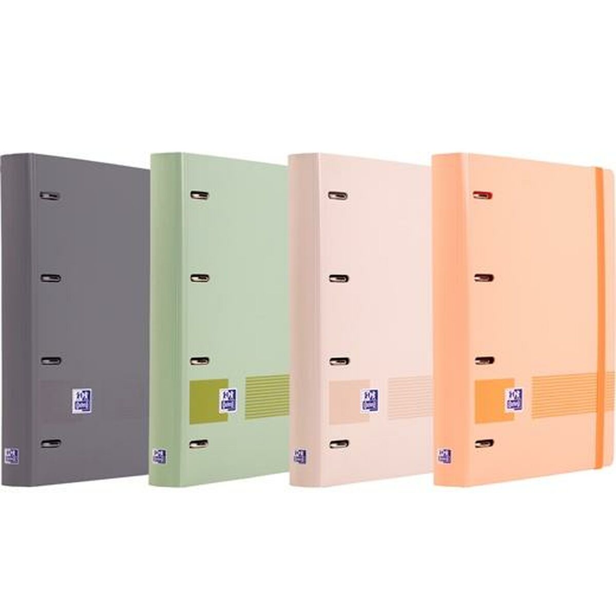 Ring binder Oxford EUROPEANBINDER BOREAL A4+ (10 Units)