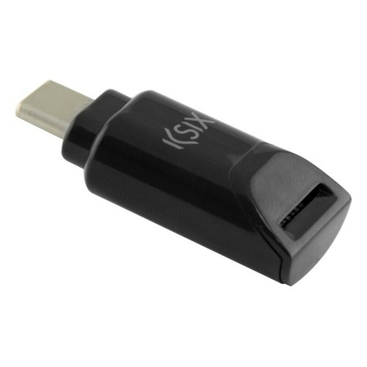 Micro SD to USB-C Adapter KSIX Black Micro SD to USB-C Adapter KSIX Black