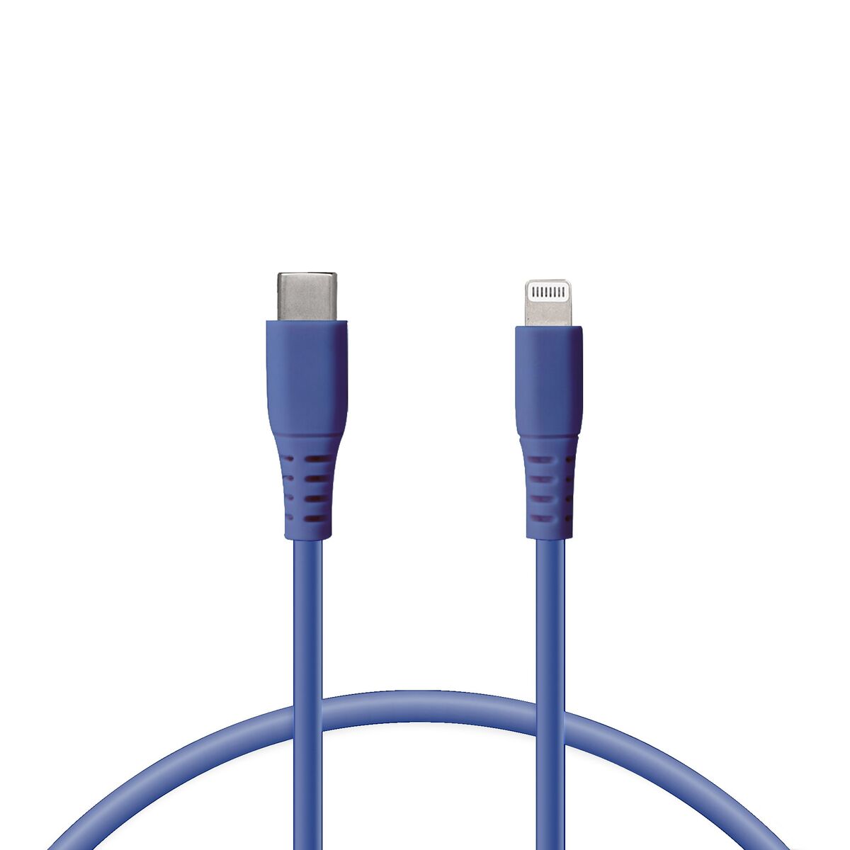 Data / Charger Cable with USB KSIX 1 m Data / Charger Cable with USB KSIX 1 m