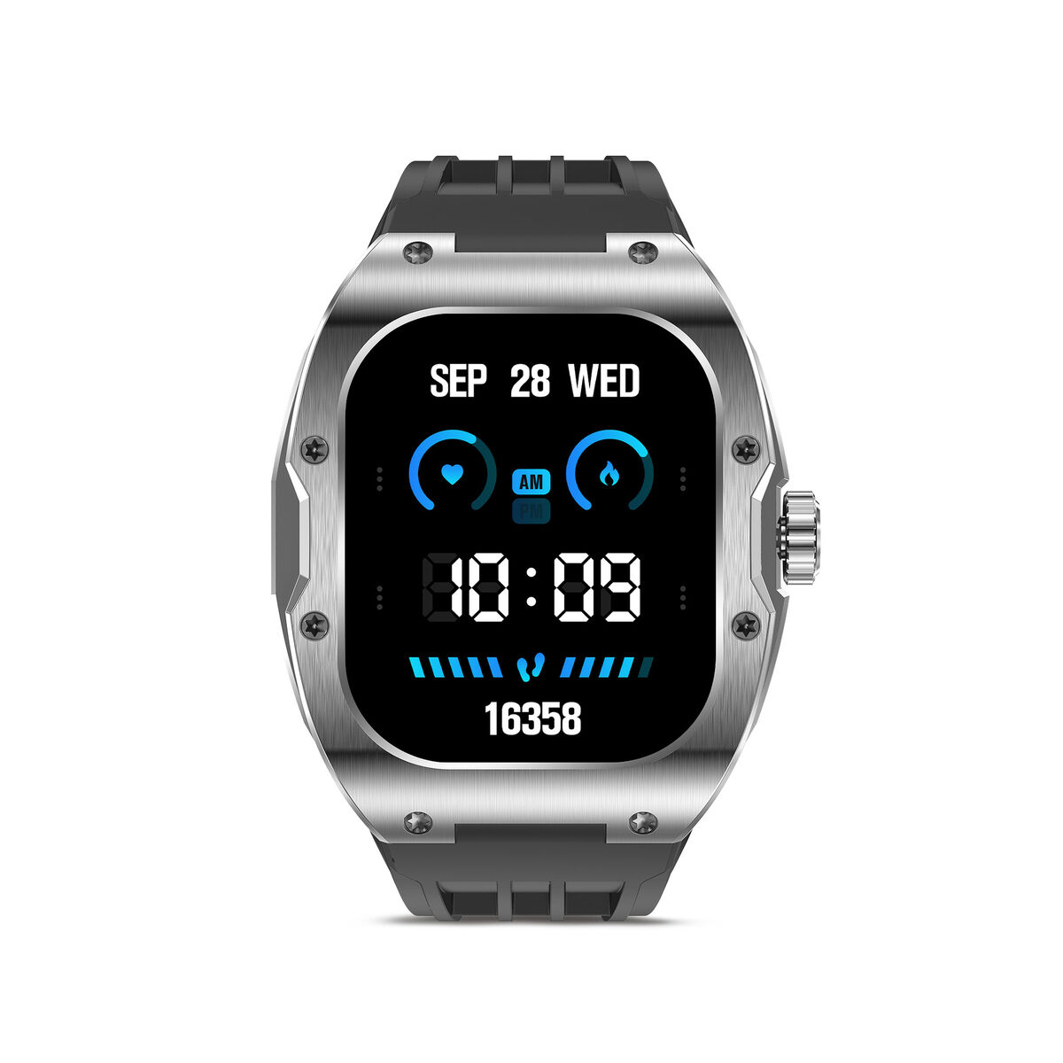 Smartwatch KSIX Hero Black 1,95″ 45 mm