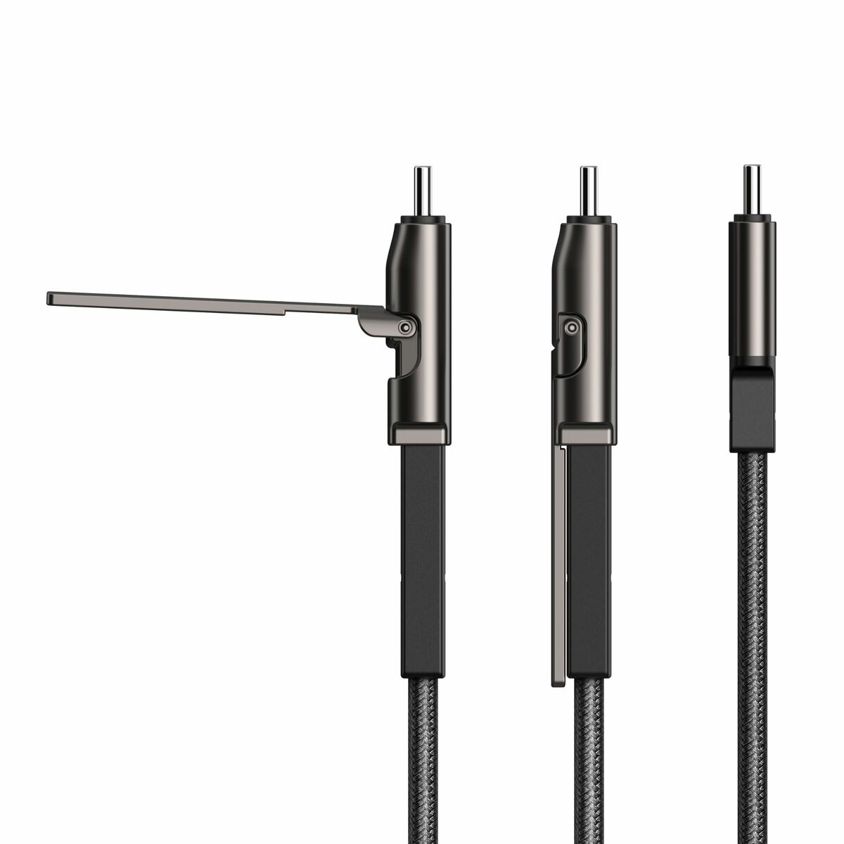 USB Cable KSIX Black 1 m