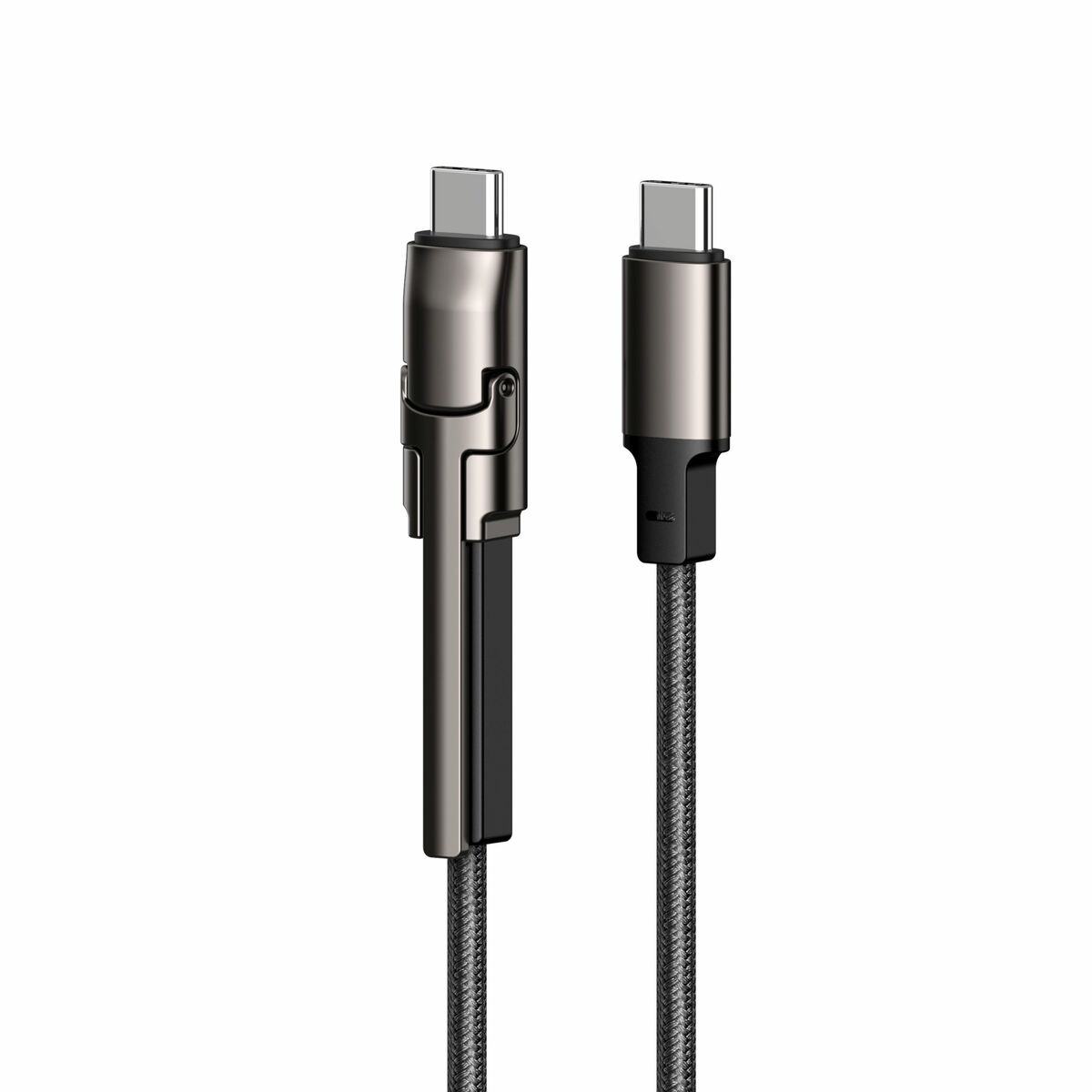 USB Cable KSIX Black 1 m