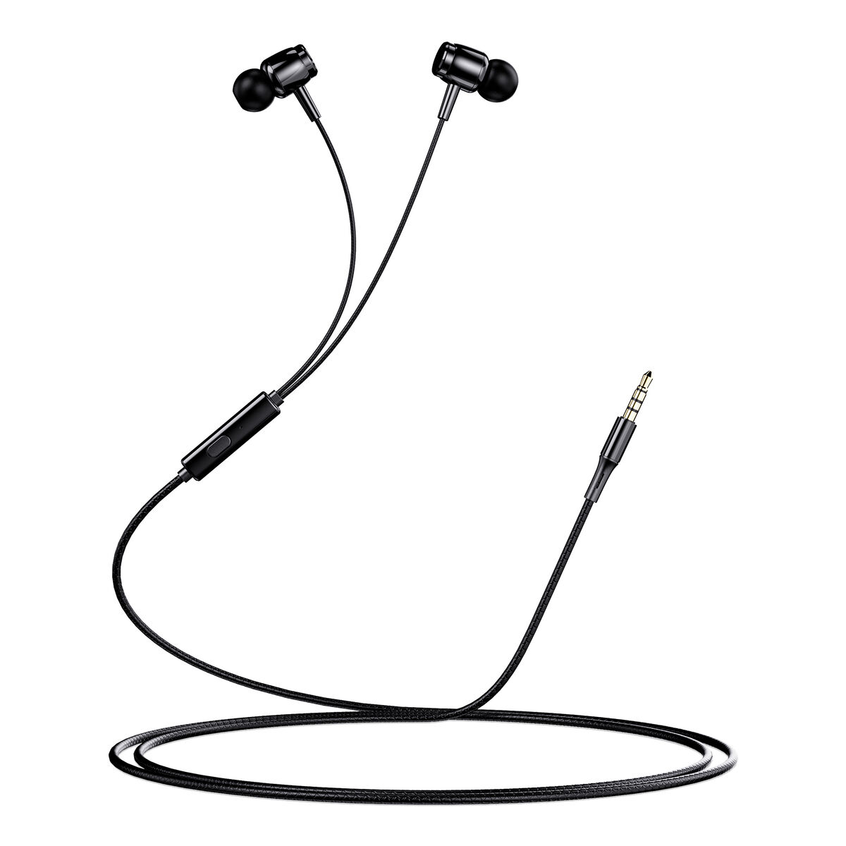 Headphones with Microphone Contact Black Headphones with Microphone Contact Black