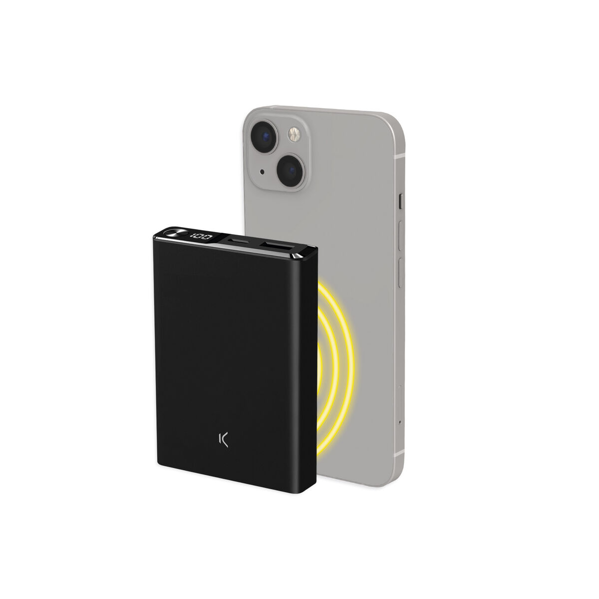 Powerbank KSIX Black 10000 mAh Powerbank KSIX Black 10000 mAh