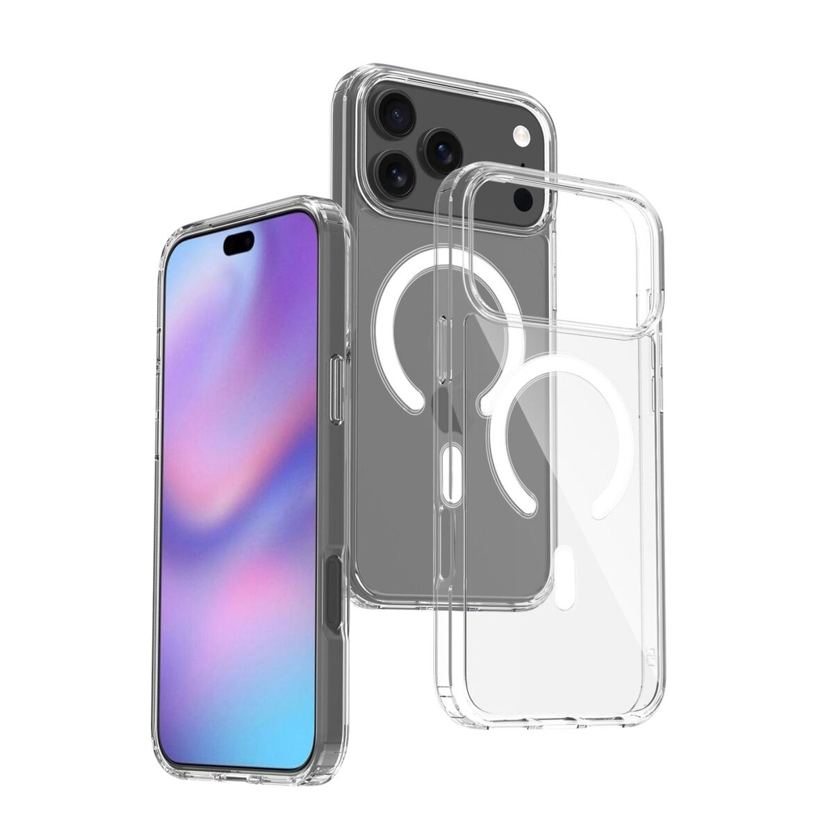 Mobile cover KSIX IPHONE 17 PRO MAX Transparent