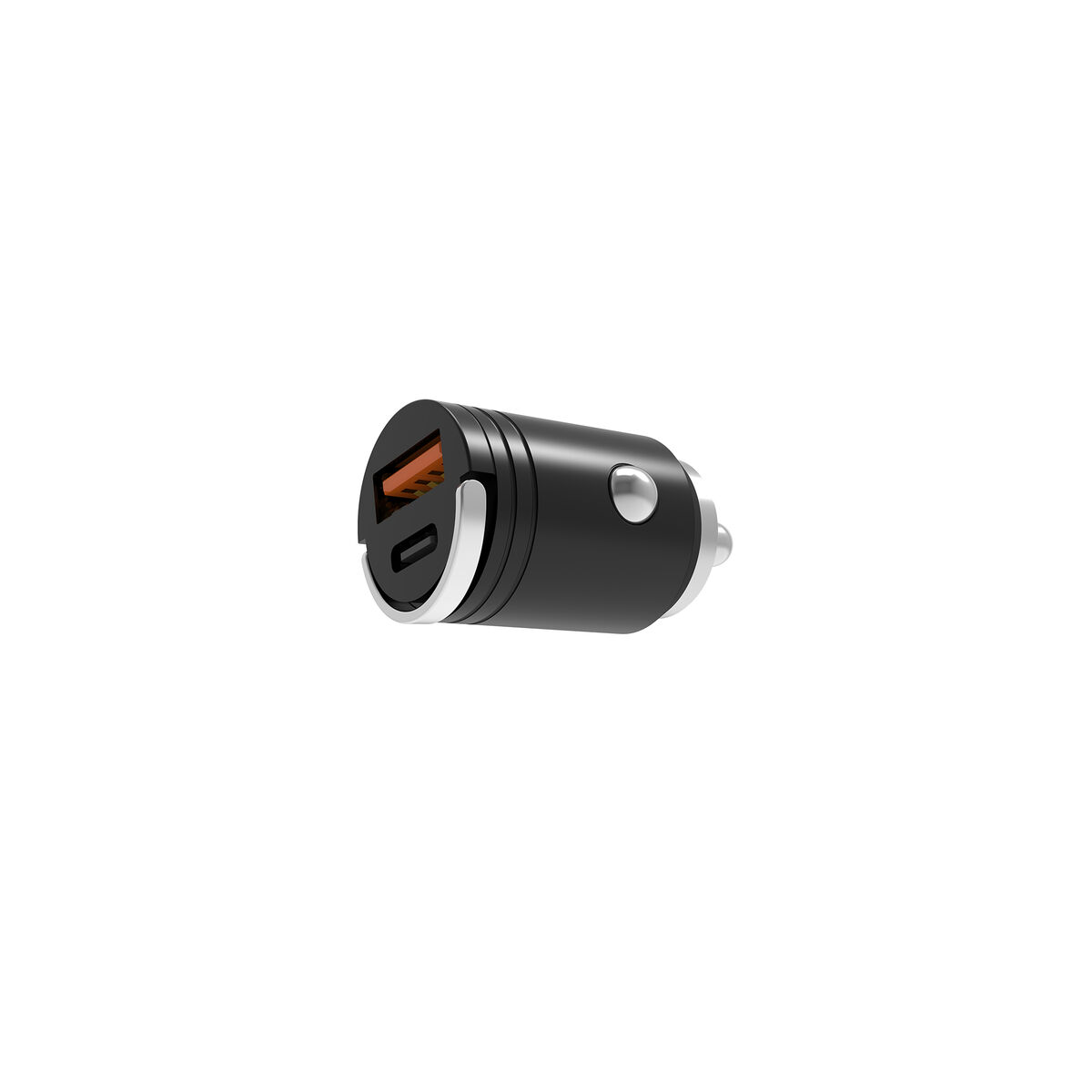 Car Charger KSIX Black 30 W Car Charger KSIX Black 30 W