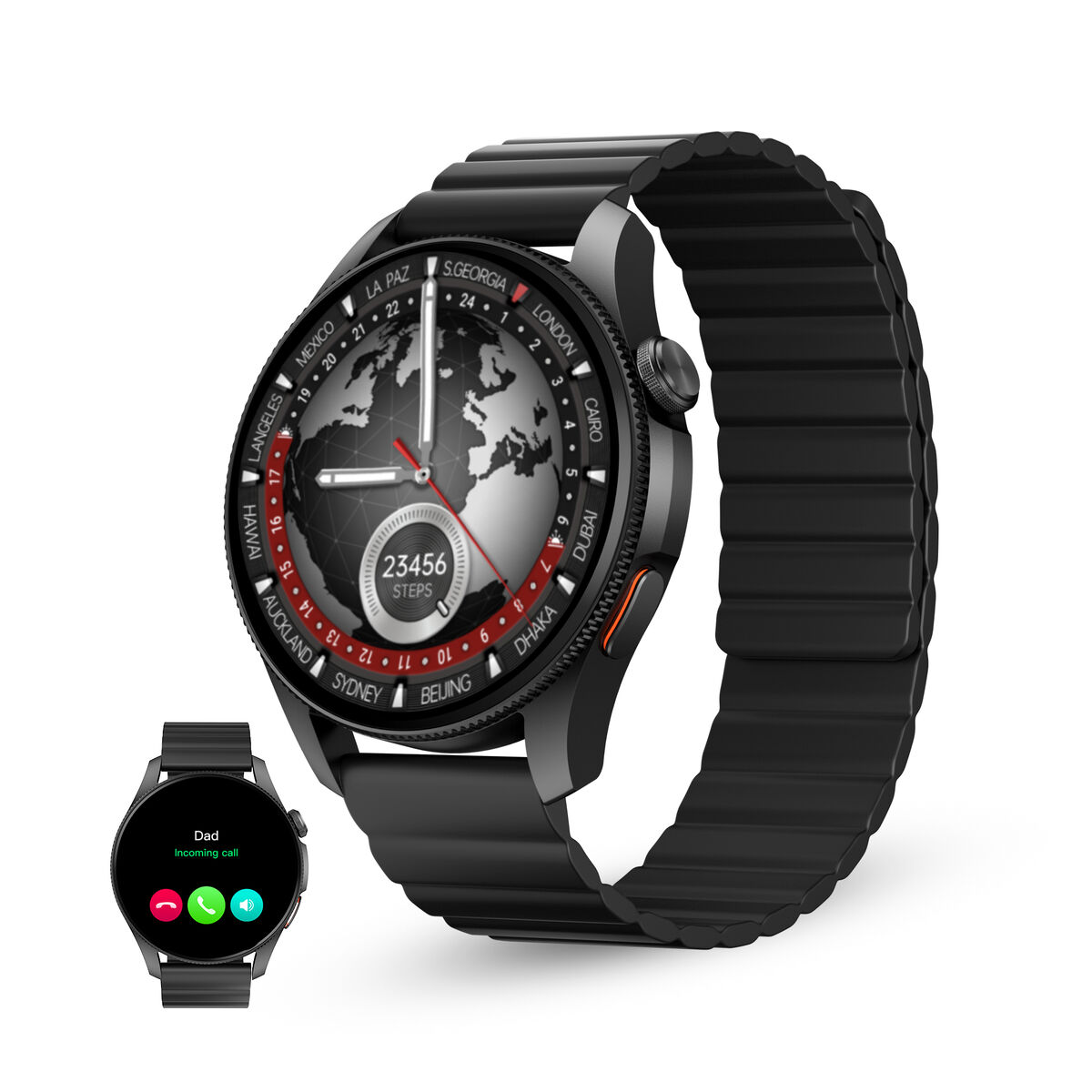 Smartwatch KSIX KSIX Horizon Black 1,43″ 46 mm
