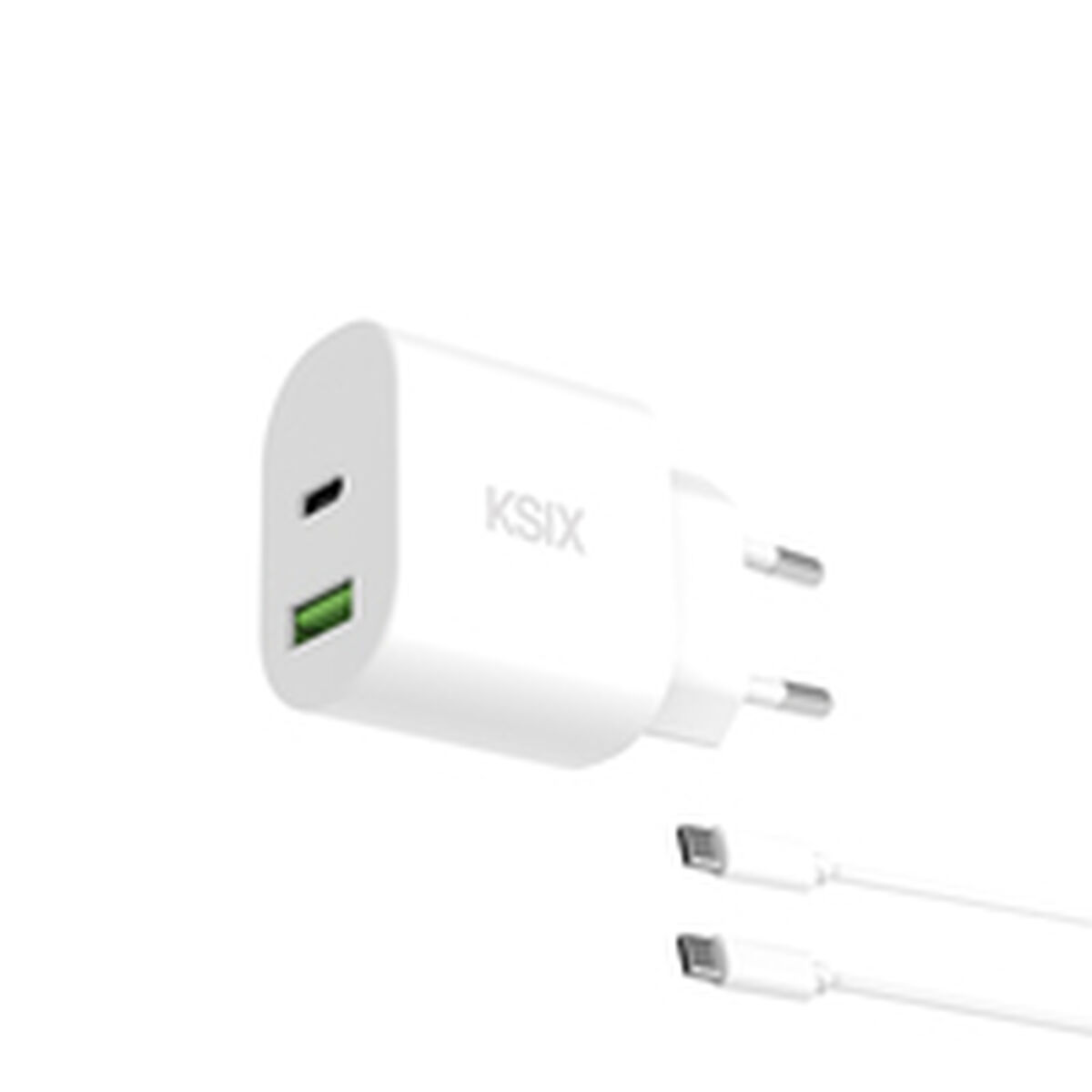 Wall Charger KSIX White 20 W