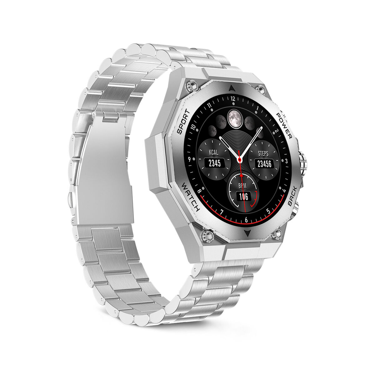 Smartwatch KSIX Silver 1,43″