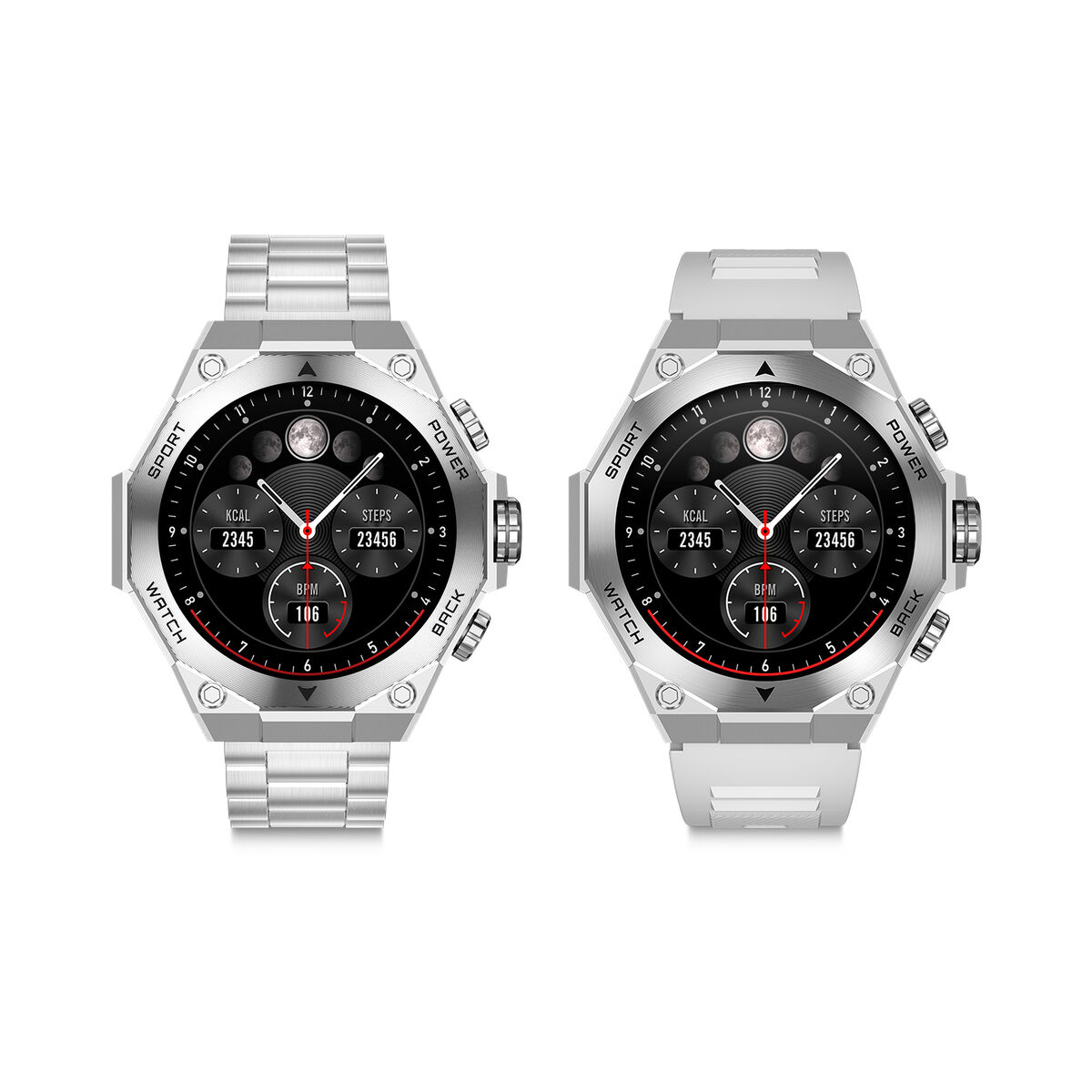 Smartwatch KSIX Silver 1,43″