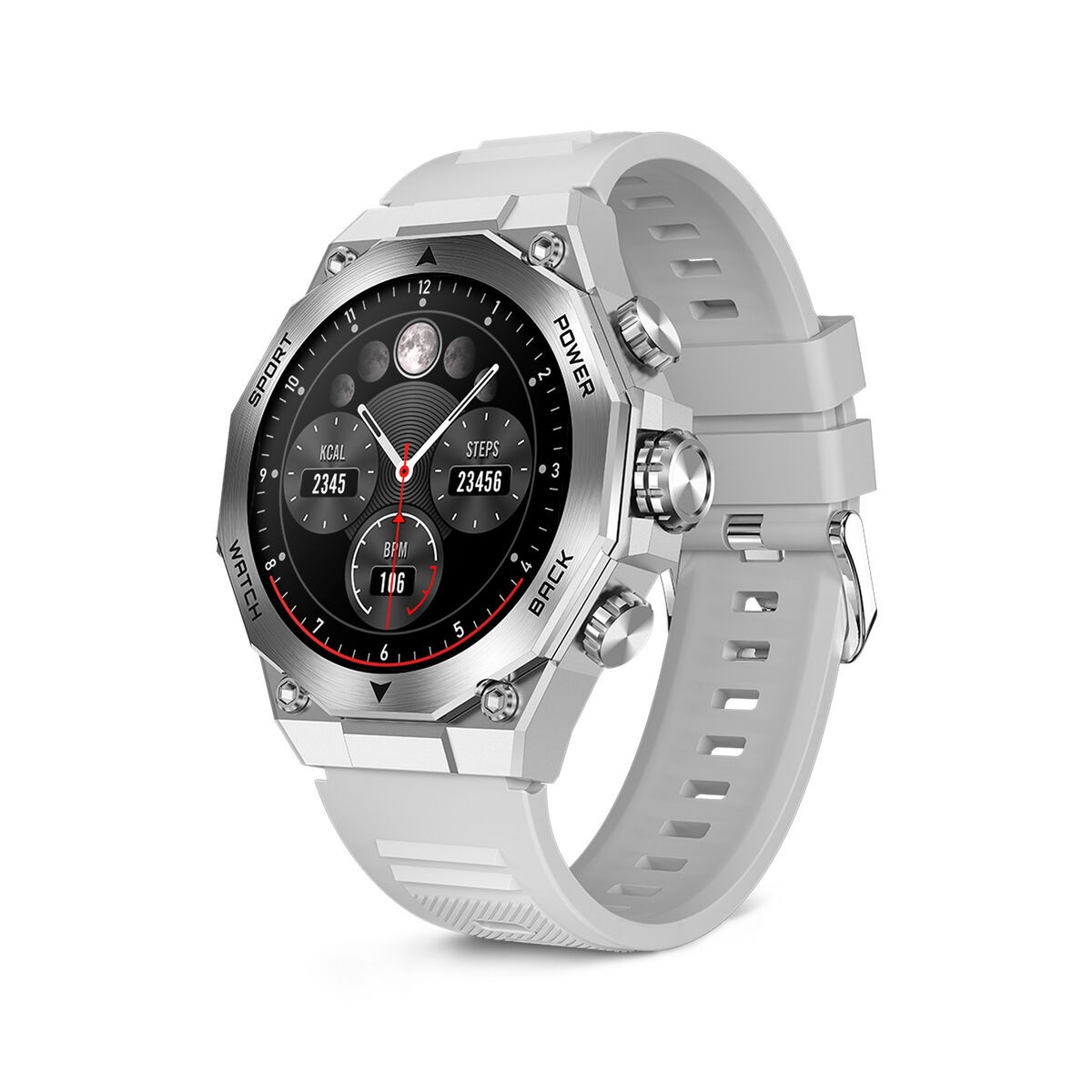 Smartwatch KSIX Silver 1,43″