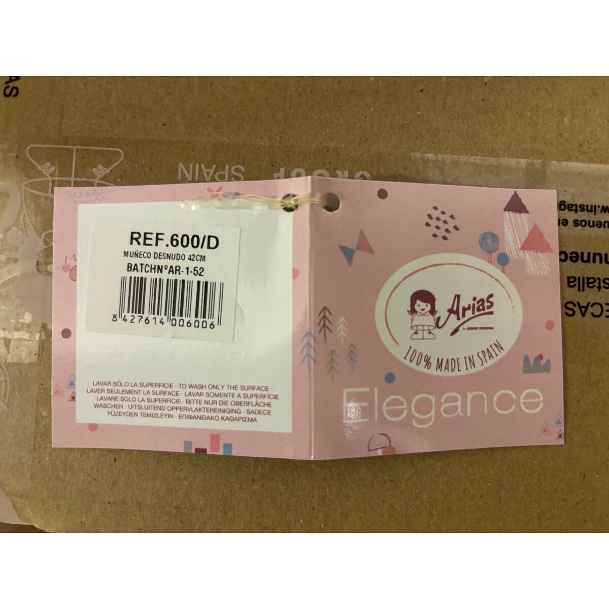 Baby doll Arias Zoe 42 cm