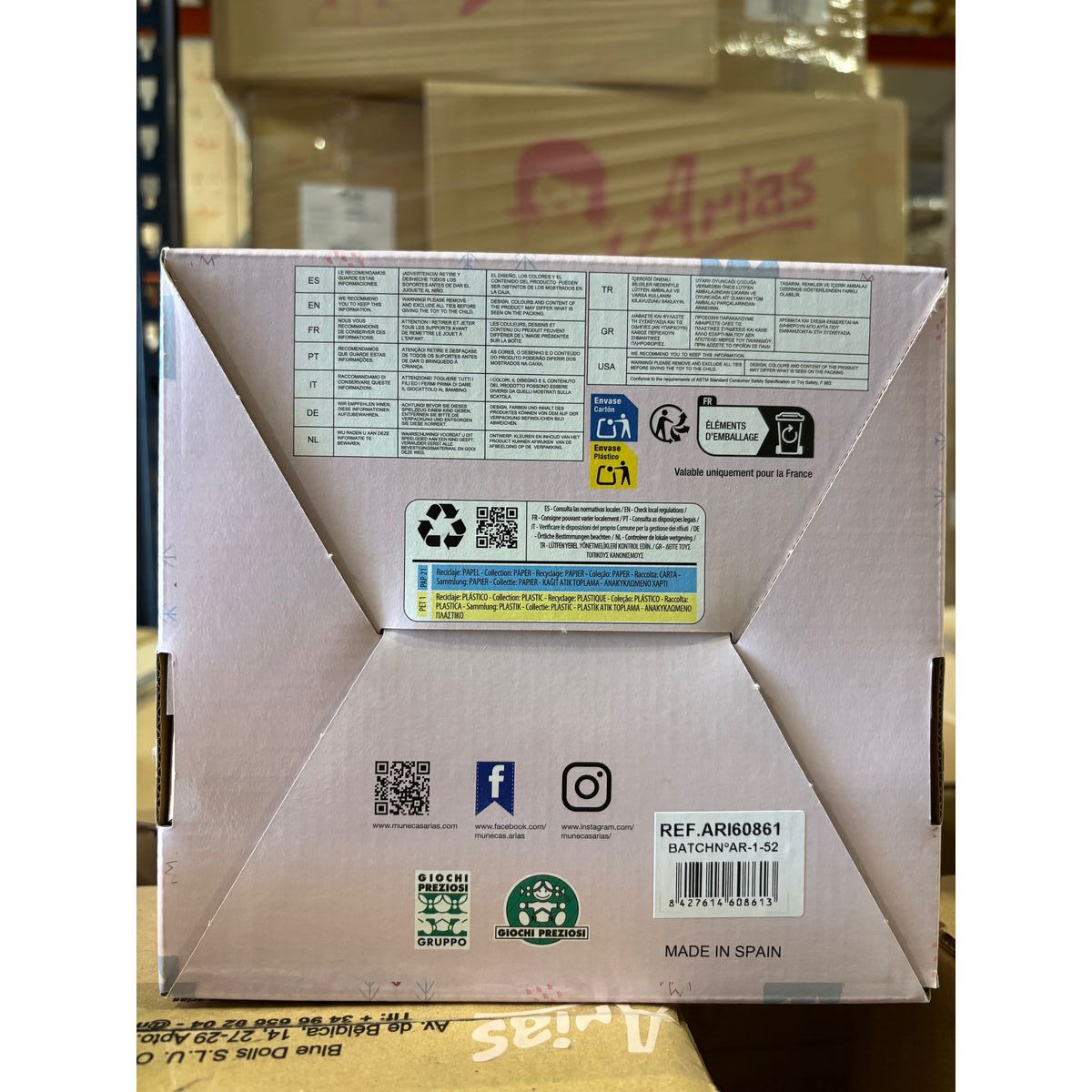 Baby doll Arias Cocolin 30 cm