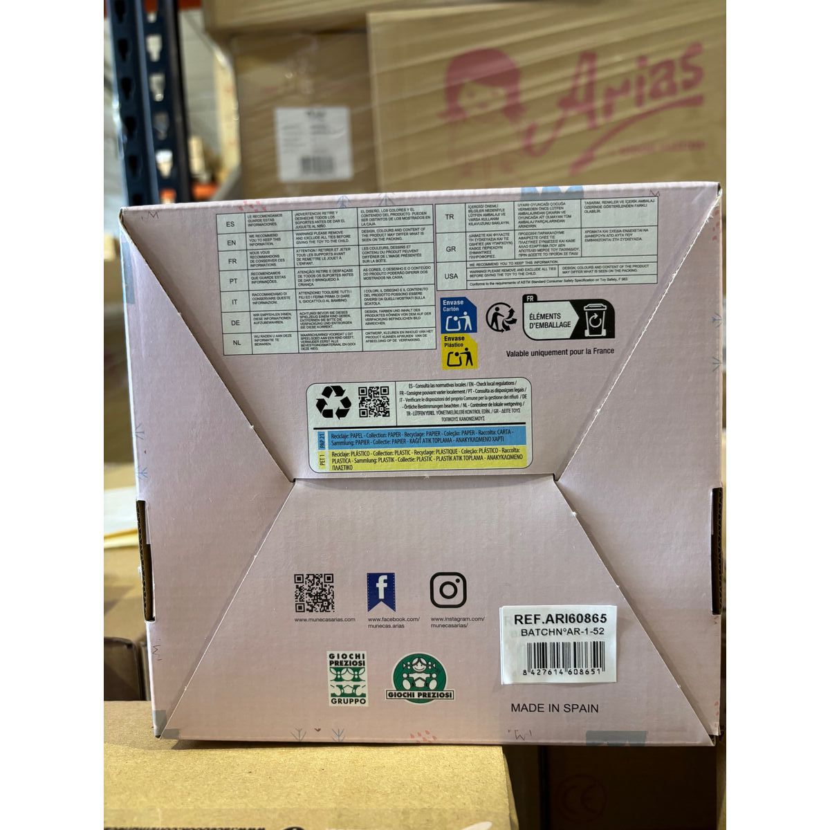 Baby doll Arias Babyto  34 cm