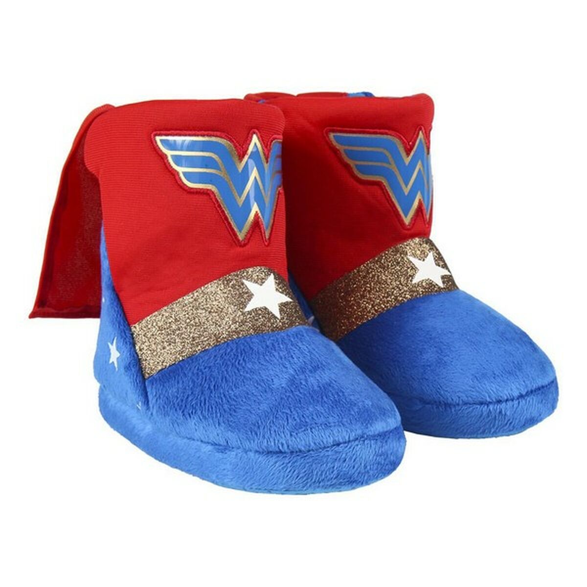House Slippers Wonder Woman Red House Slippers Wonder Woman Red