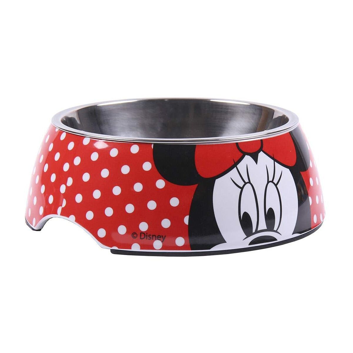 Dog Feeder Minnie Mouse Melamin 410 ml Multicolour Dog Feeder Minnie Mouse Melamin 410 ml Multicolour