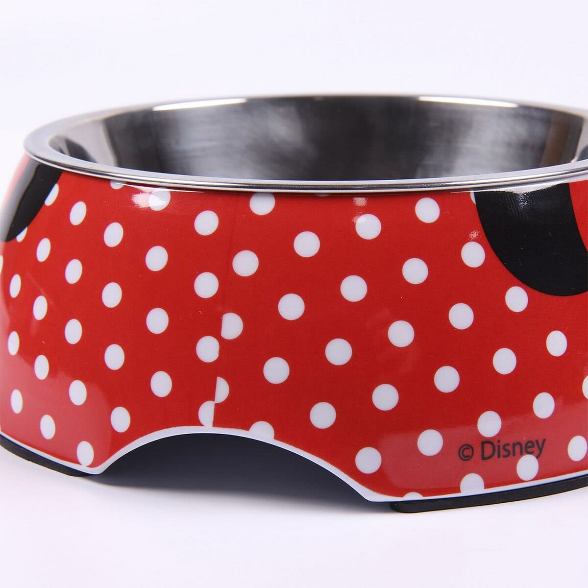Dog Feeder Minnie Mouse Melamin 410 ml Multicolour