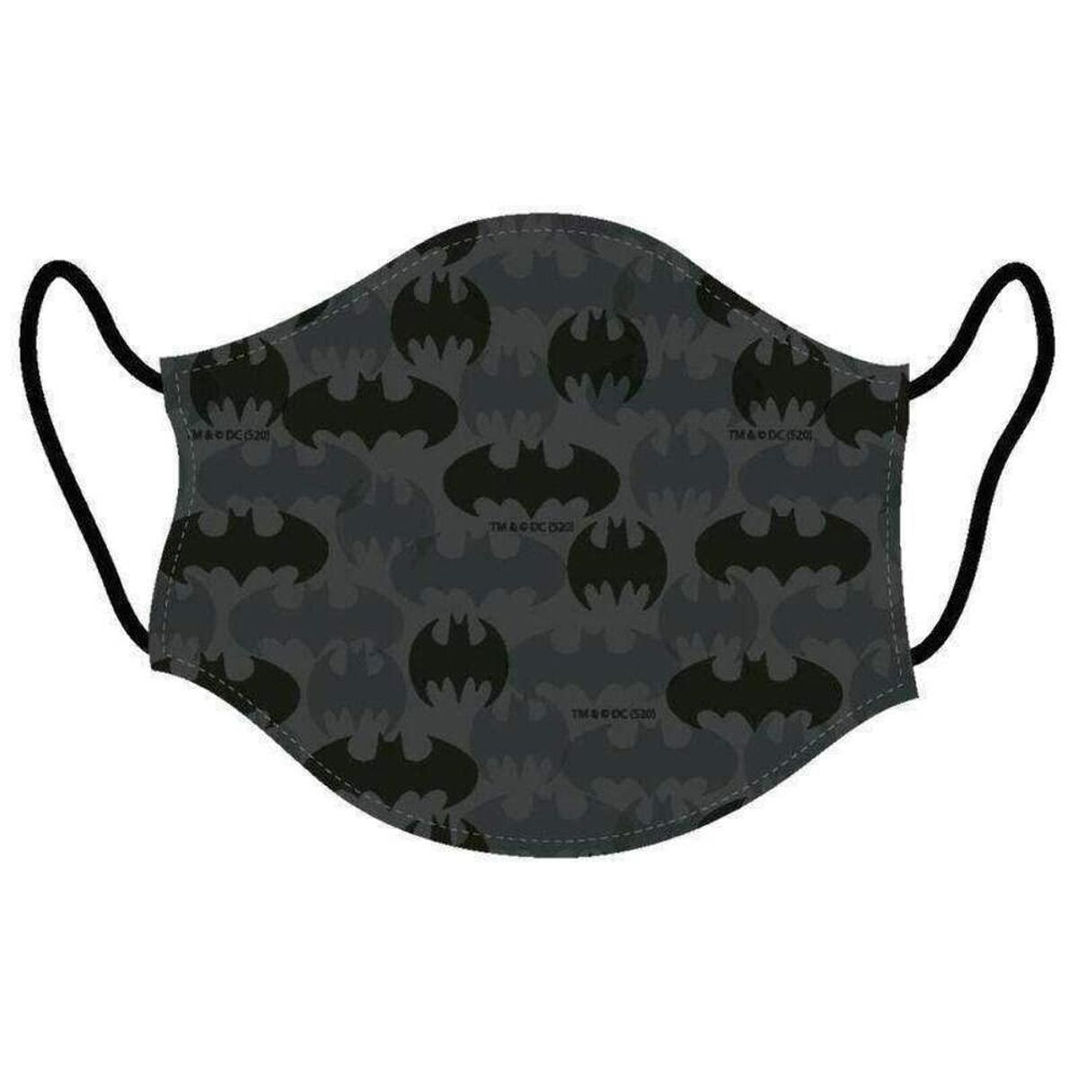Hygienic Reusable Fabric Mask Batman Polyester (1 Unit)
