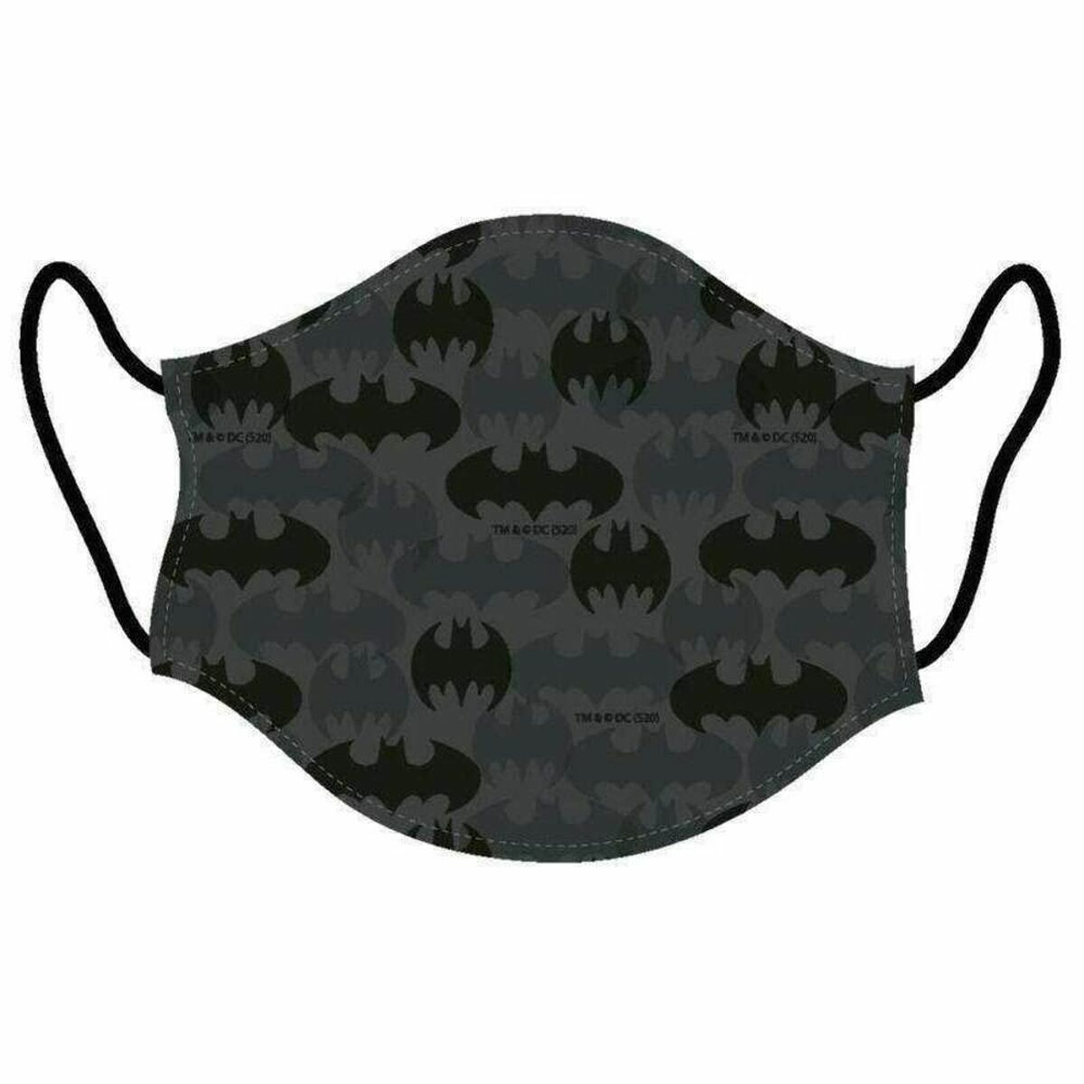 Hygienic Reusable Fabric Mask Batman Polyester (1 Unit)