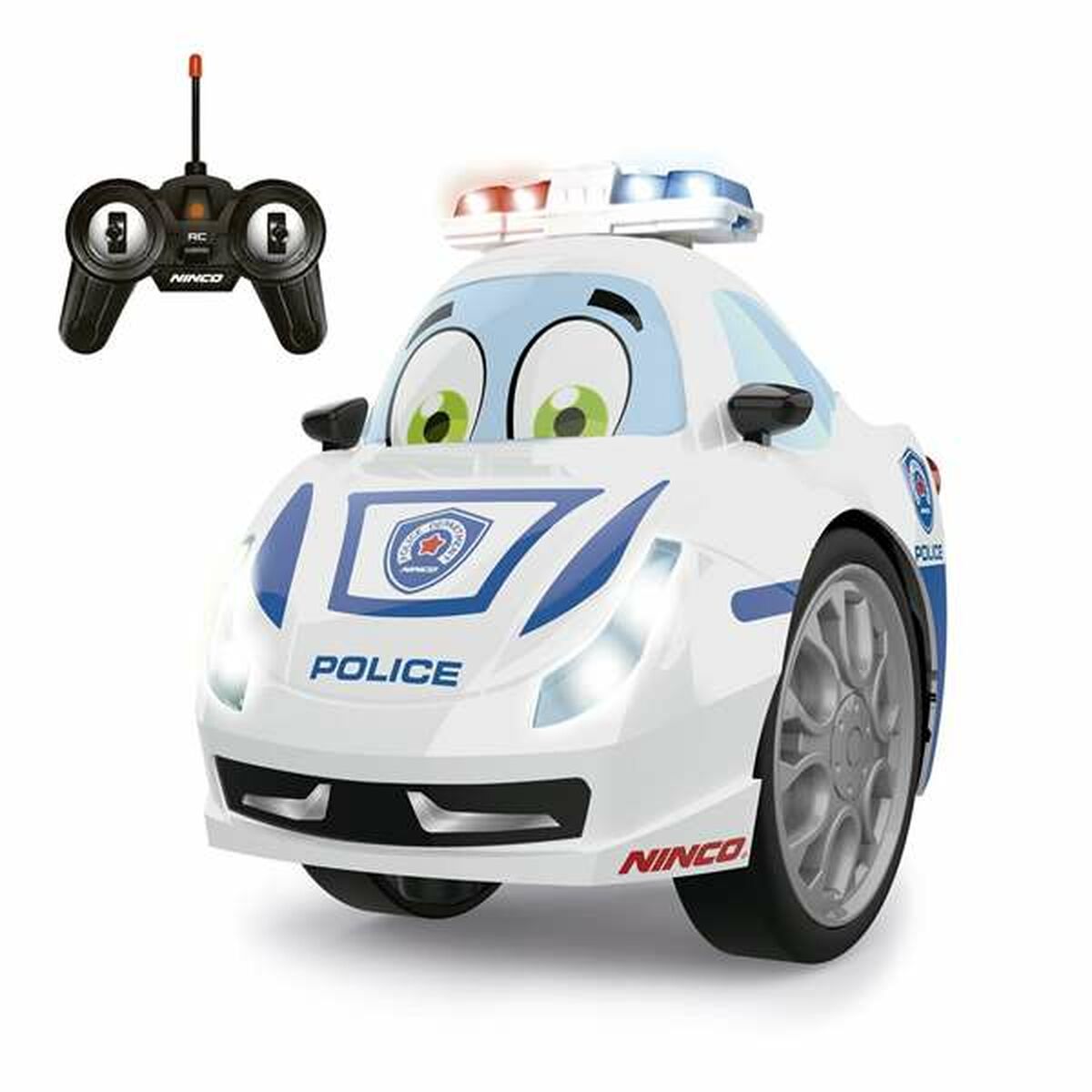 Remote-Controlled Car Ninco 13 x 11 x 10 cm Police Officer Remote-Controlled Car Ninco 13 x 11 x 10 cm Police Officer