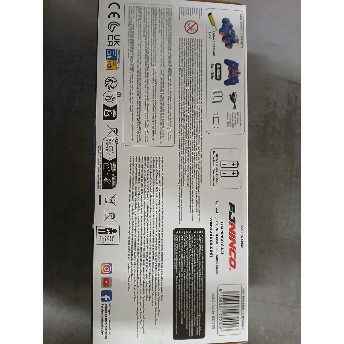 Remote-Controlled Car Ninco 6 Wheeler 1:16