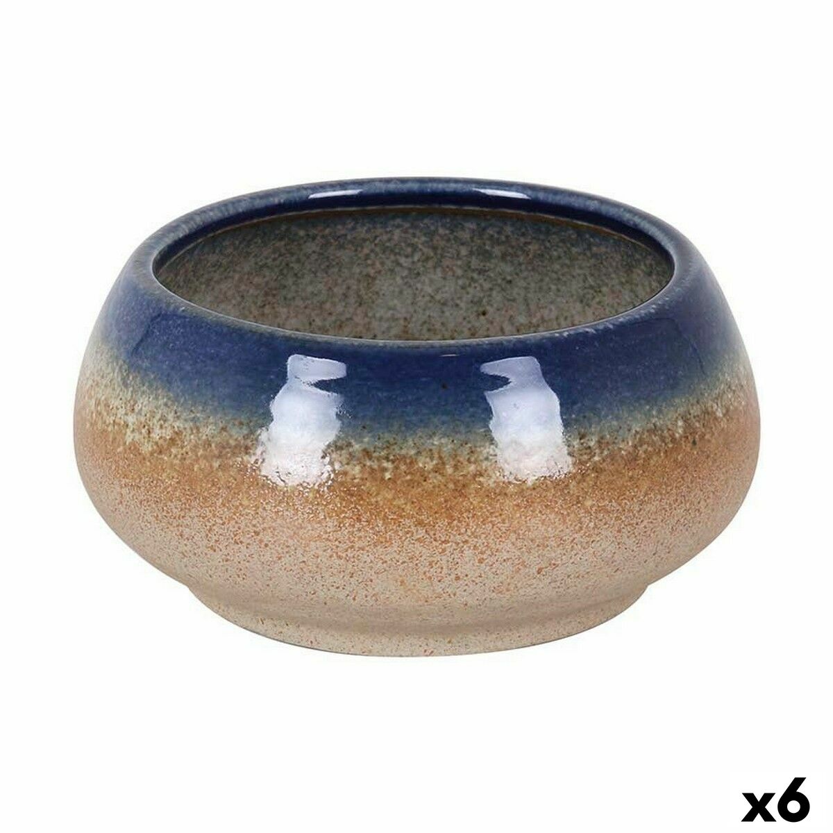 Snack Bowl Inde STONEWARE CARIBIAN 50 cl (6 Units) Snack Bowl Inde STONEWARE CARIBIAN 50 cl (6 Units)