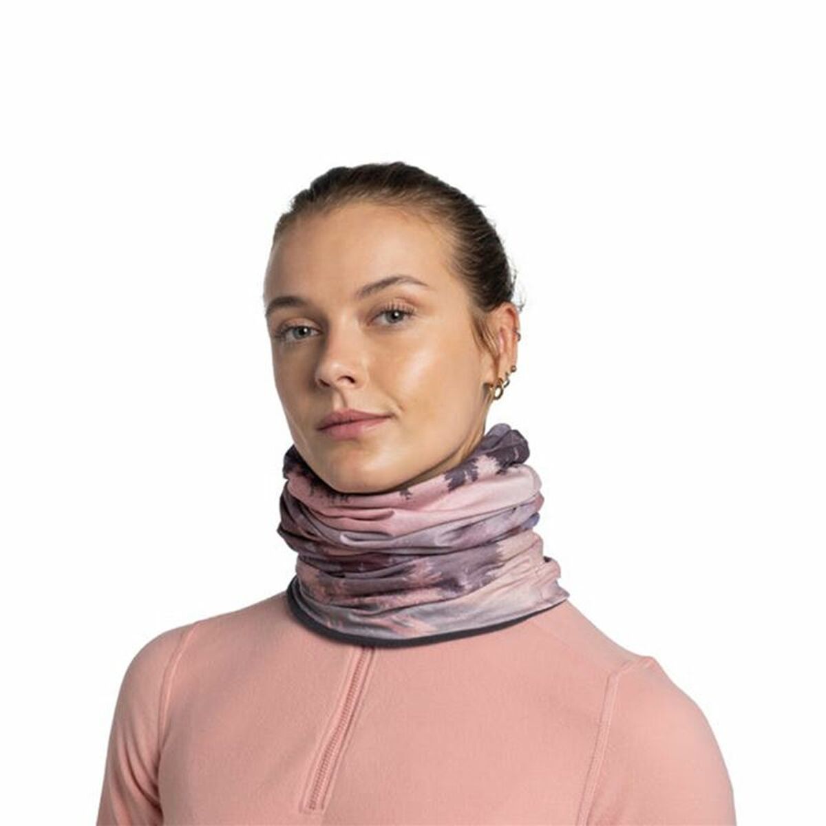 Neck Warmer Buff Metly Rosewood Pink One size
