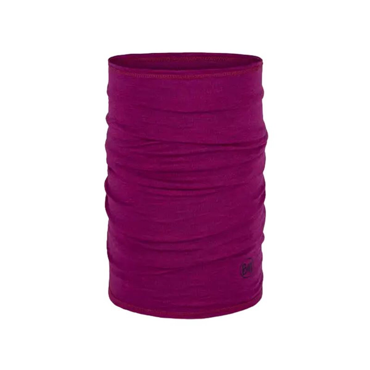 Neck Warmer Buff Merino Lightweight Solid Magenta Brown Neck Warmer Buff Merino Lightweight Solid Magenta Brown