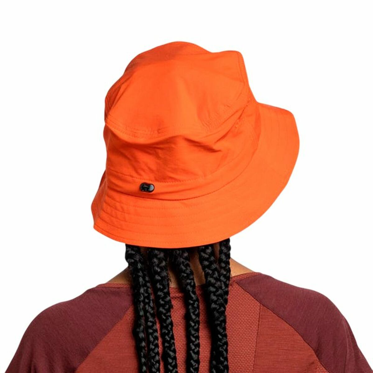 Hat Buff Solid Poppy L/XL