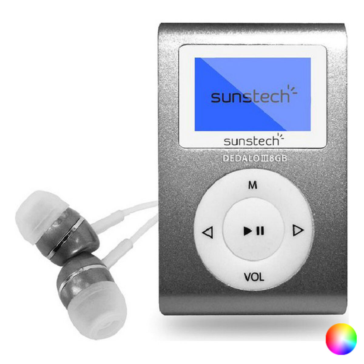 MP3 Player Sunstech Dedalo III 1,1″ 8 GB