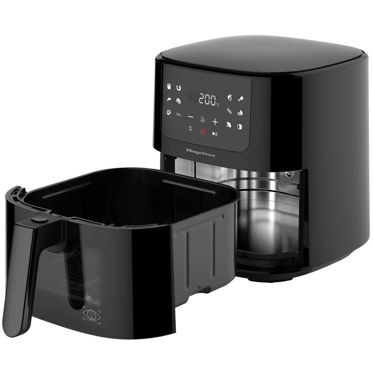 Air Fryer Magefesa Black 1500 W 5 L