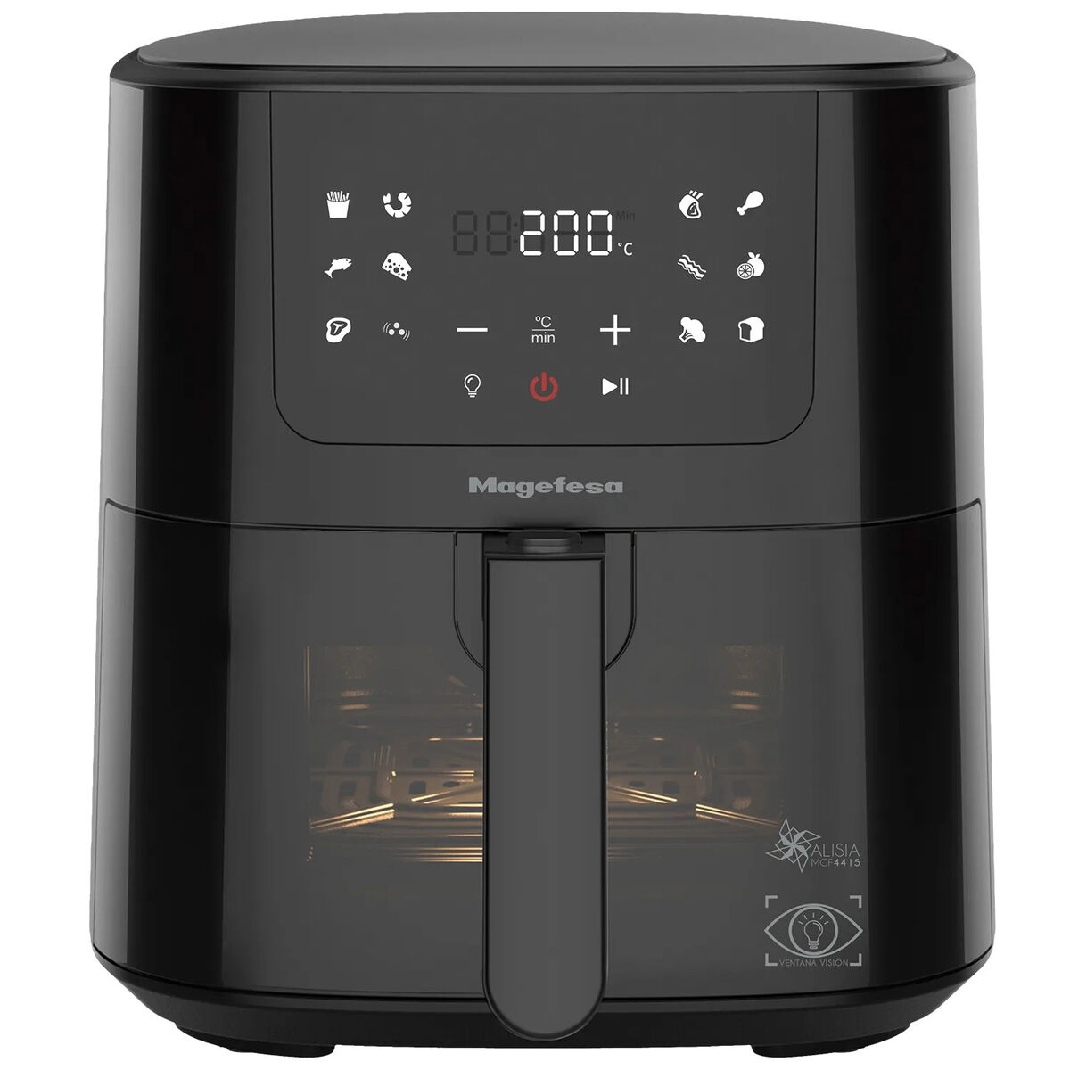 Air Fryer Magefesa Black 1500 W 5 L Air Fryer Magefesa Black 1500 W 5 L